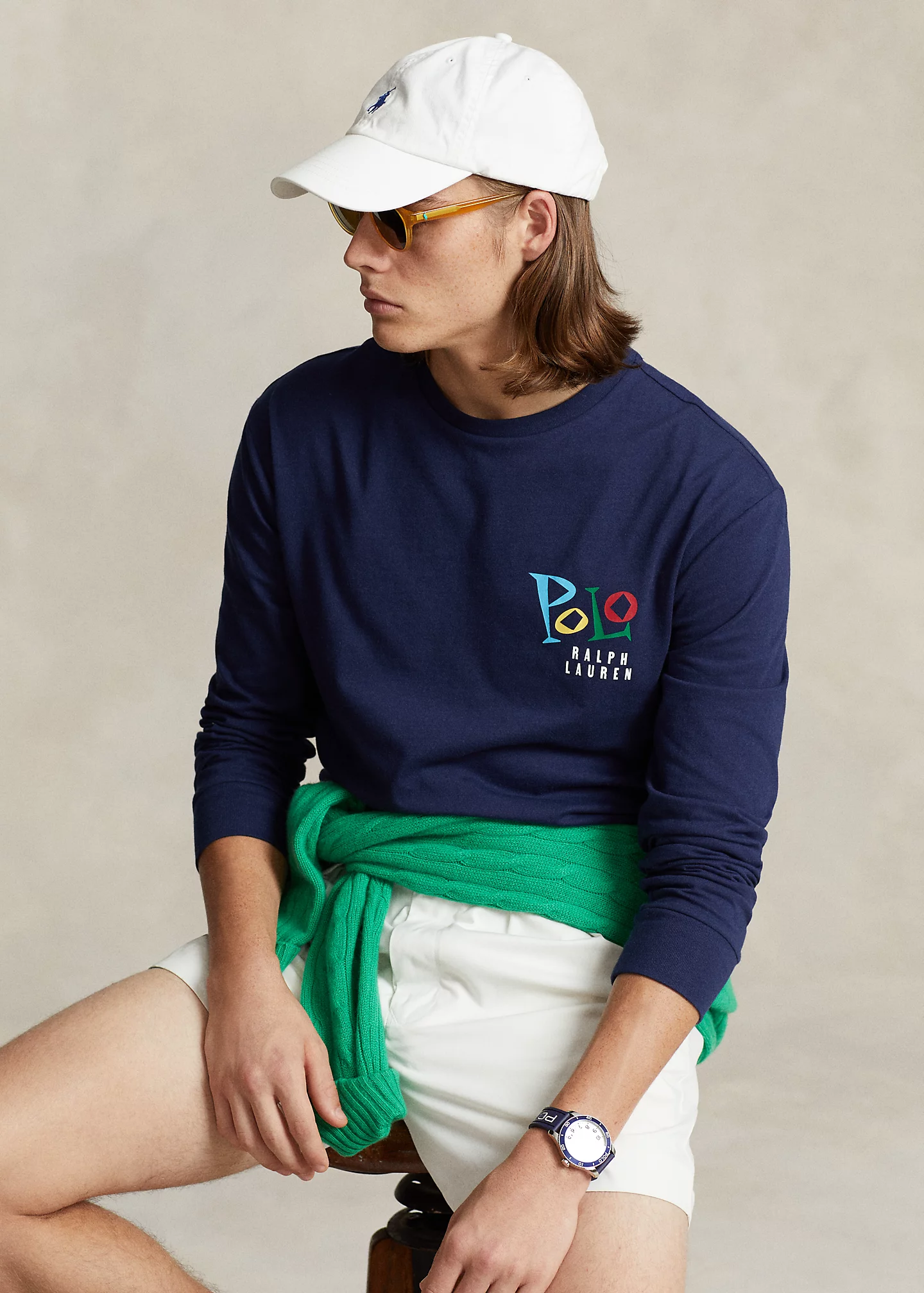 Classic Fit Jazz-Print Jersey T-Shirt