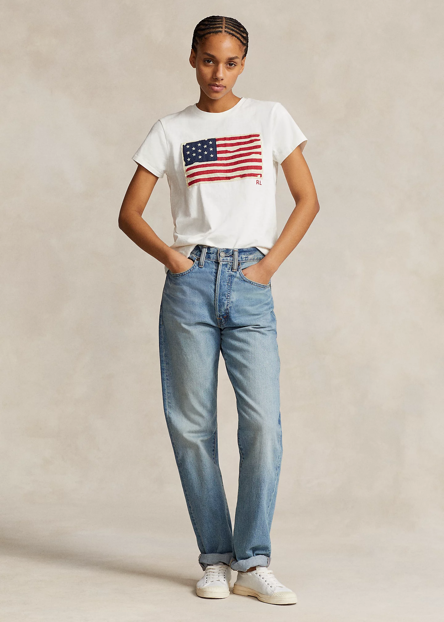 Flag Jersey Graphic T-Shirt