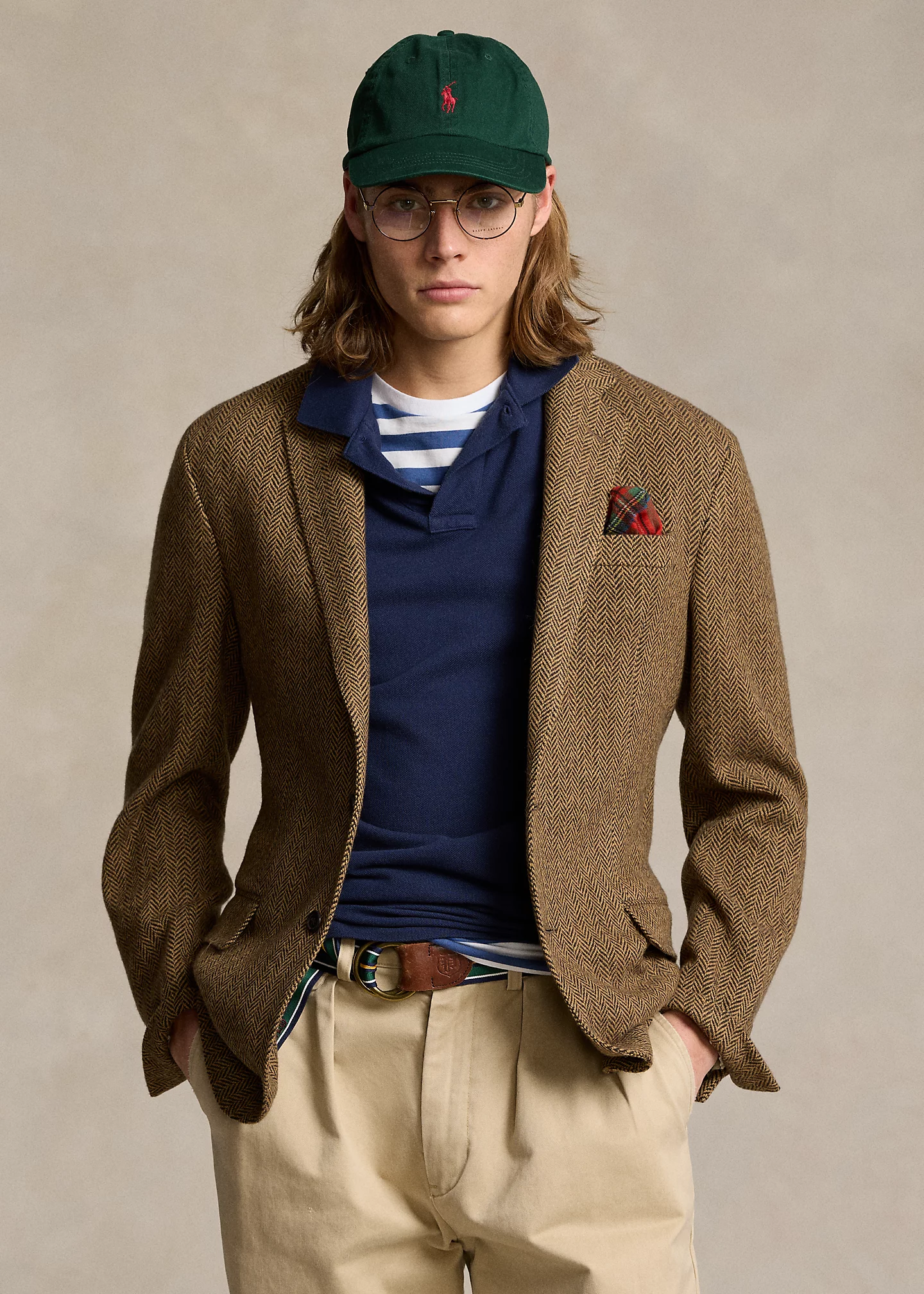 Polo Soft Herringbone Sport Coat