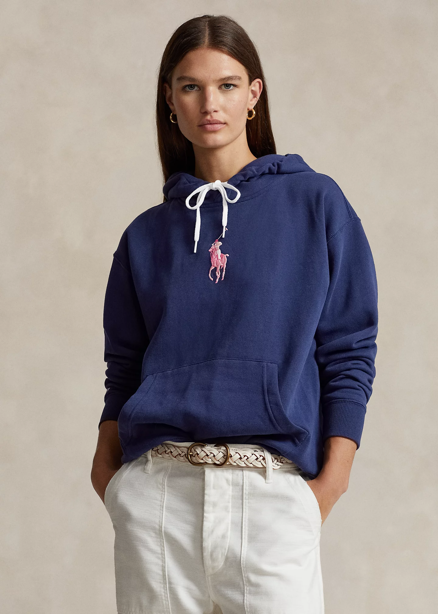 Pink Pony Fleece Hoodie