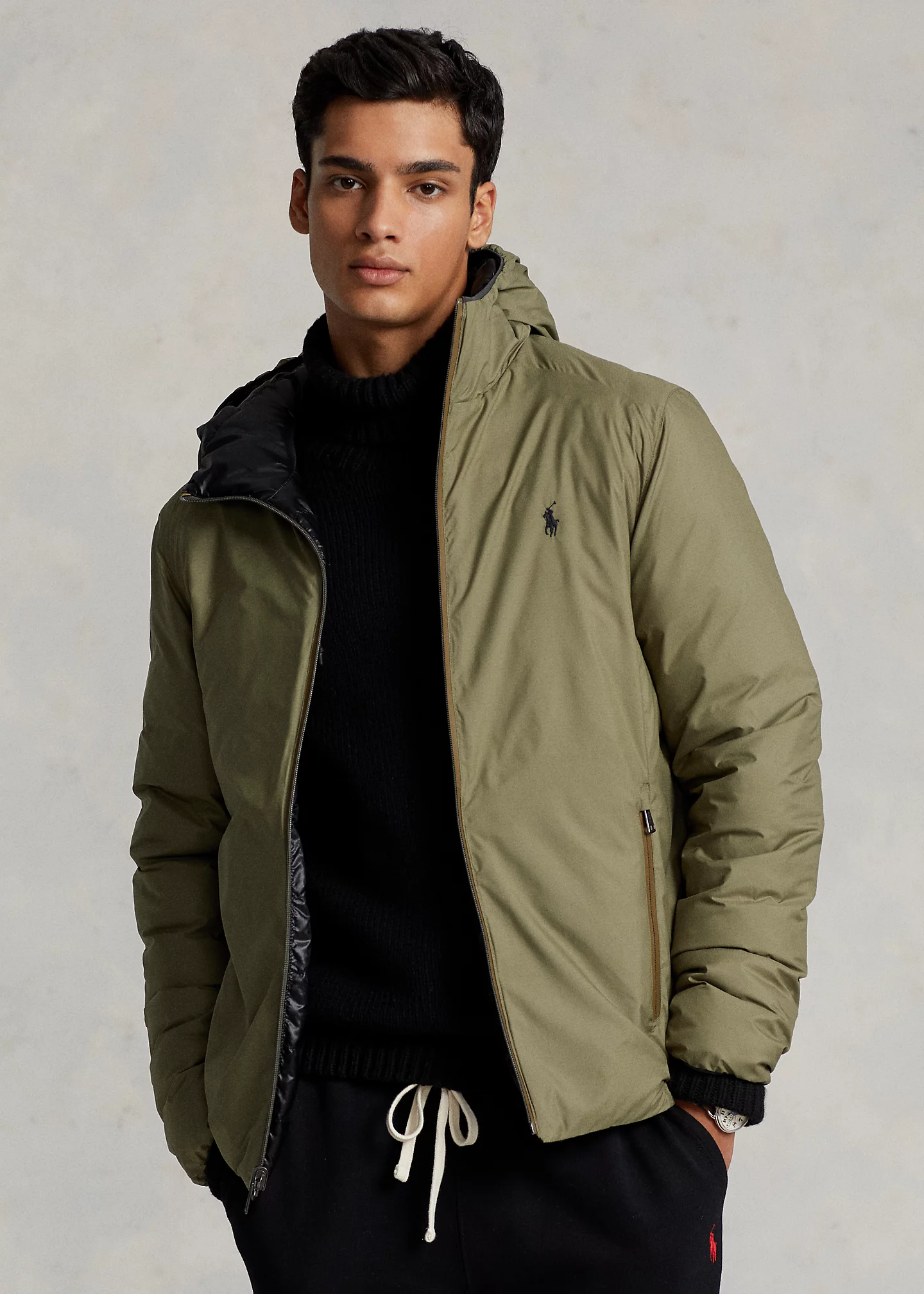 Reversible Water-Repellent Jacket