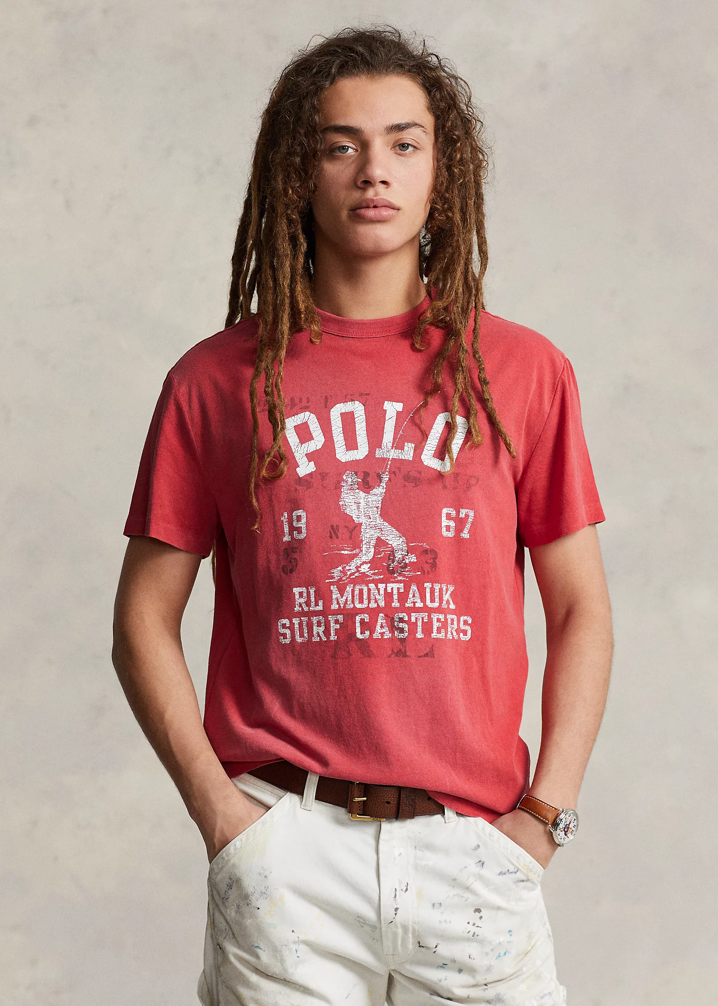 Classic Fit Jersey Graphic T-Shirt