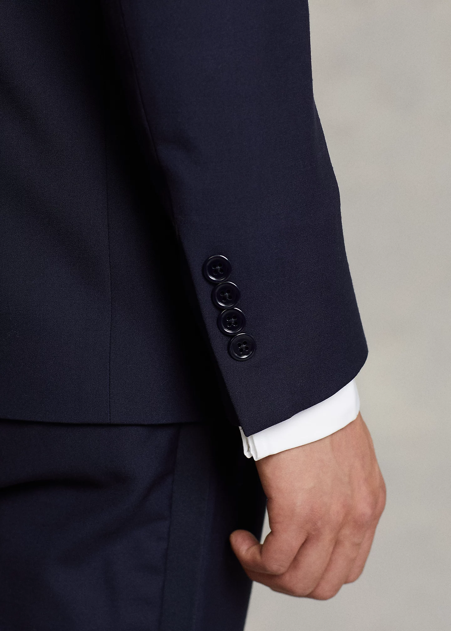 Polo Wool Barathea Peak Tuxedo