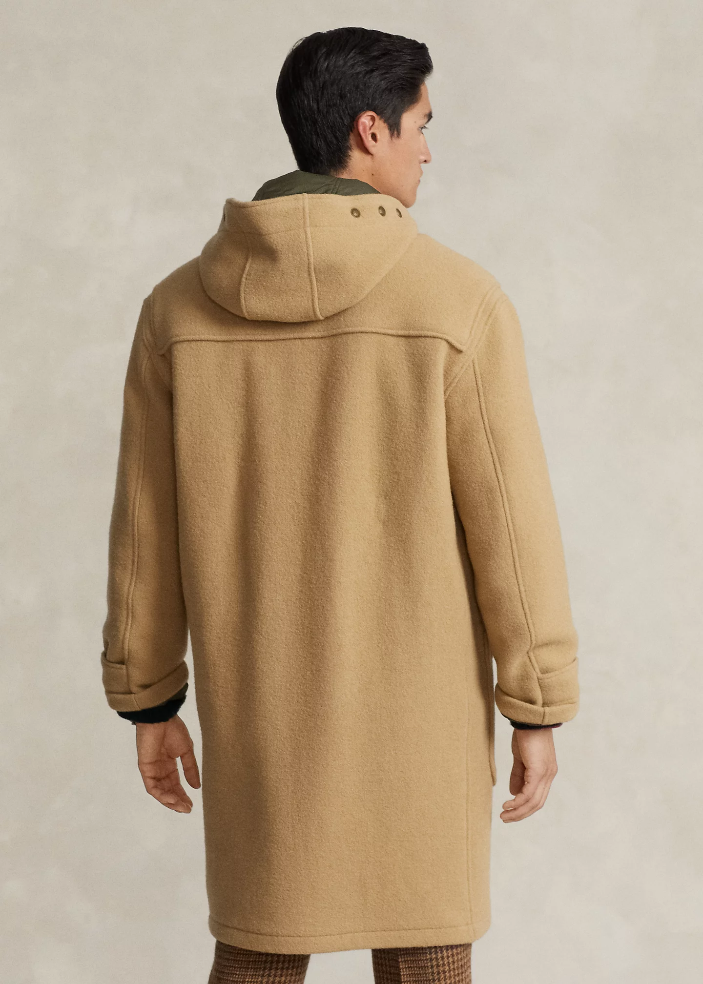 Double-Faced Wool Toggle Coat
