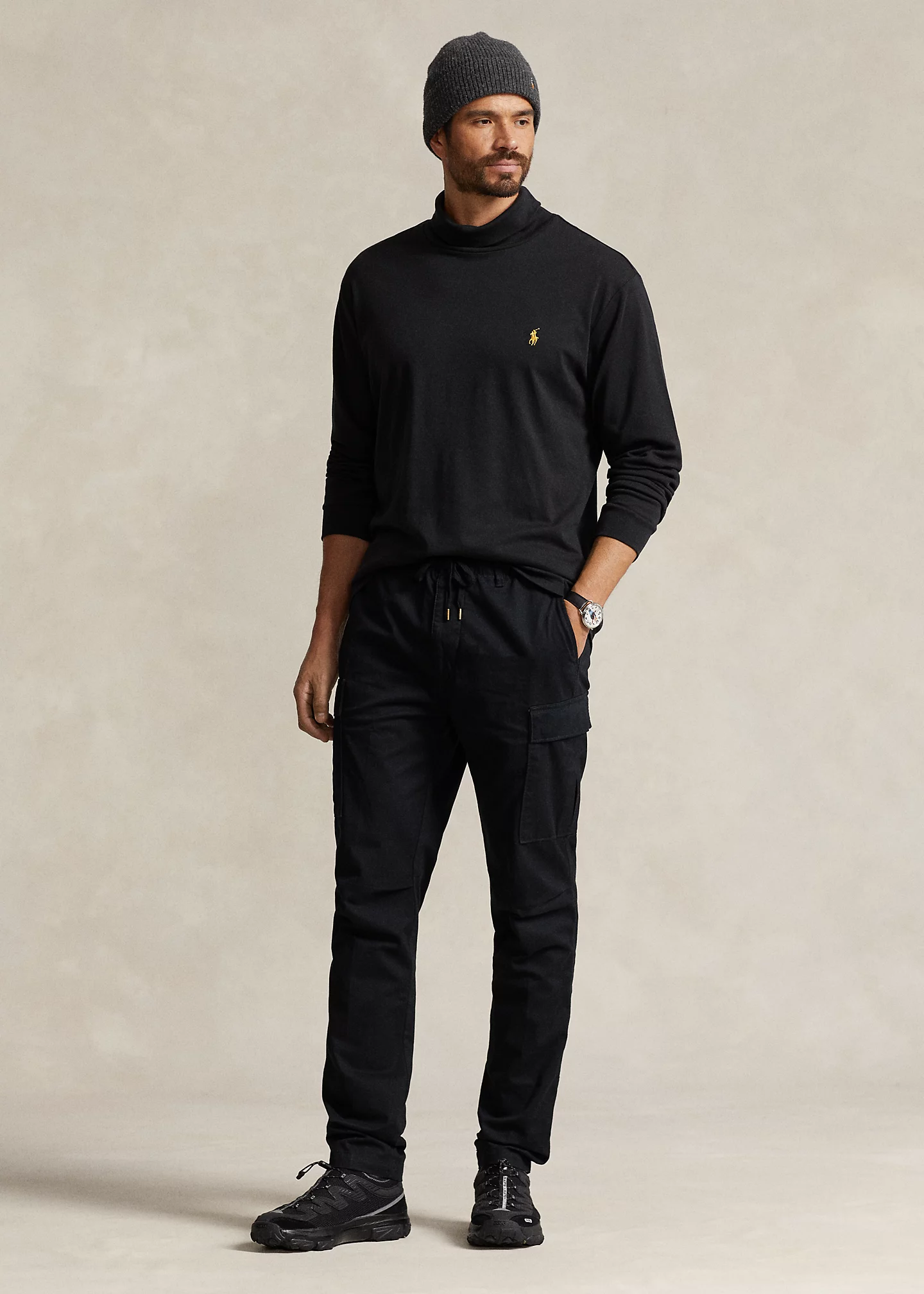 Stretch Slim Fit Twill Cargo Pant