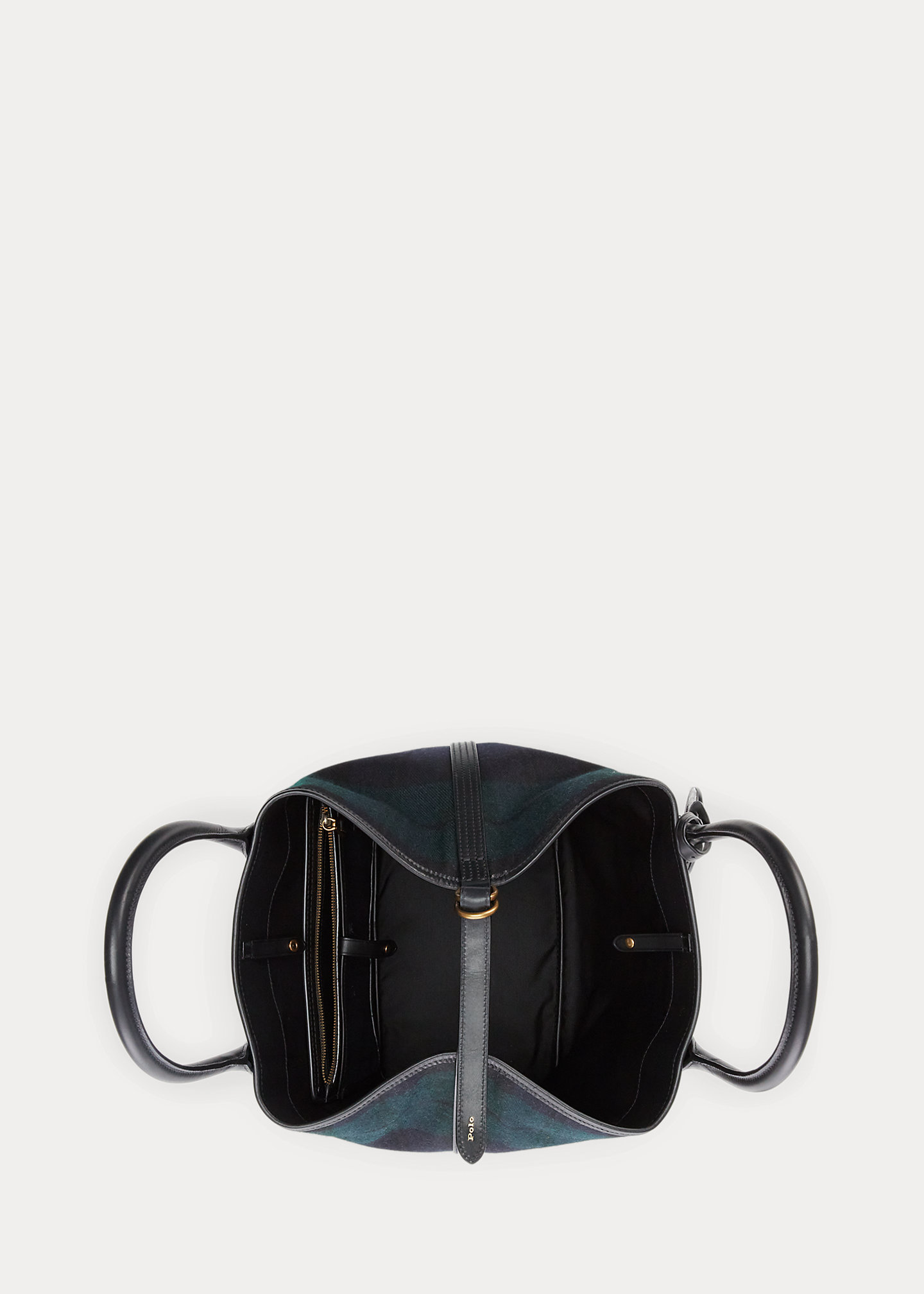 Plaid Wool Medium Bellport Tote