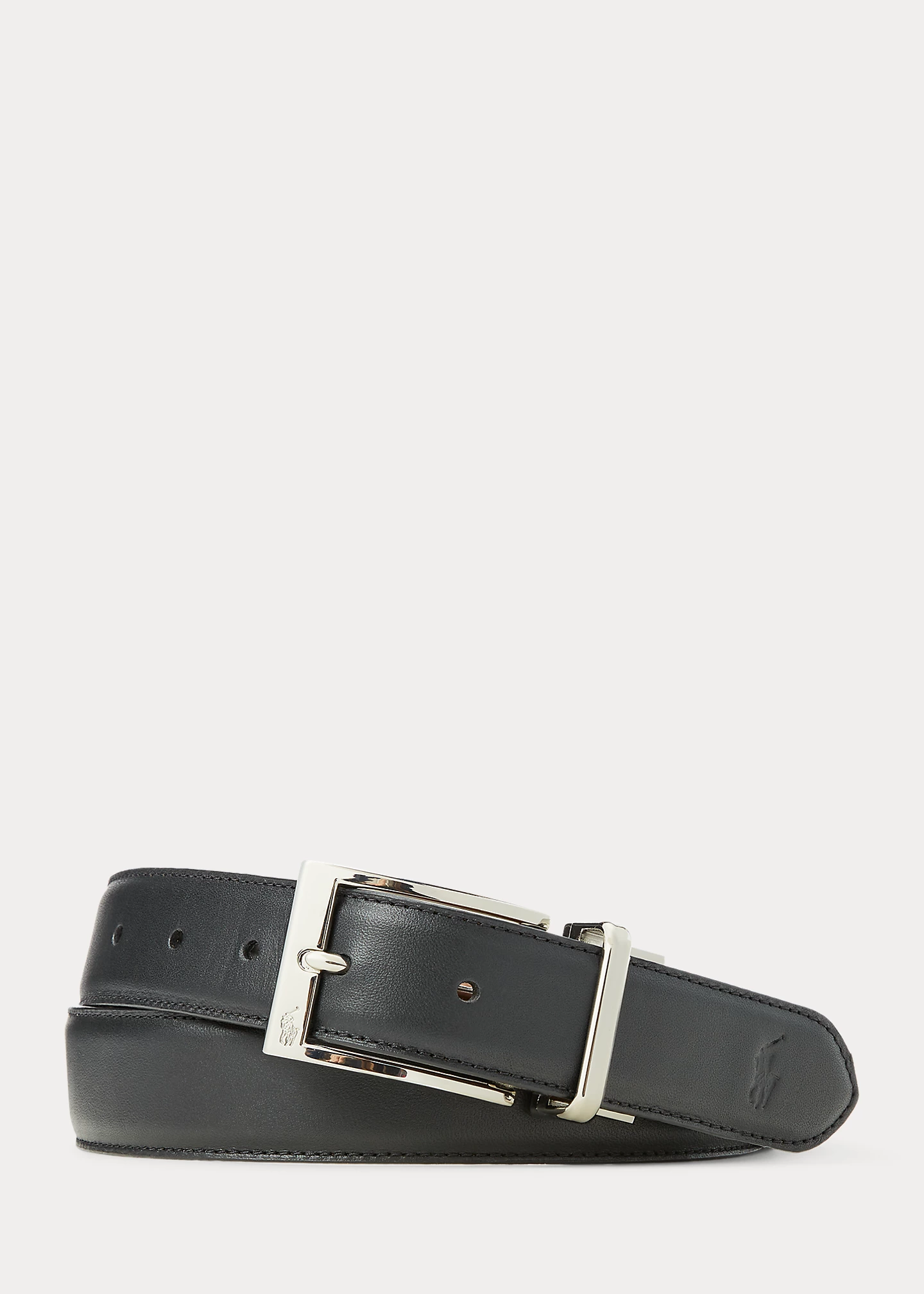Reversible Leather Dress Belt