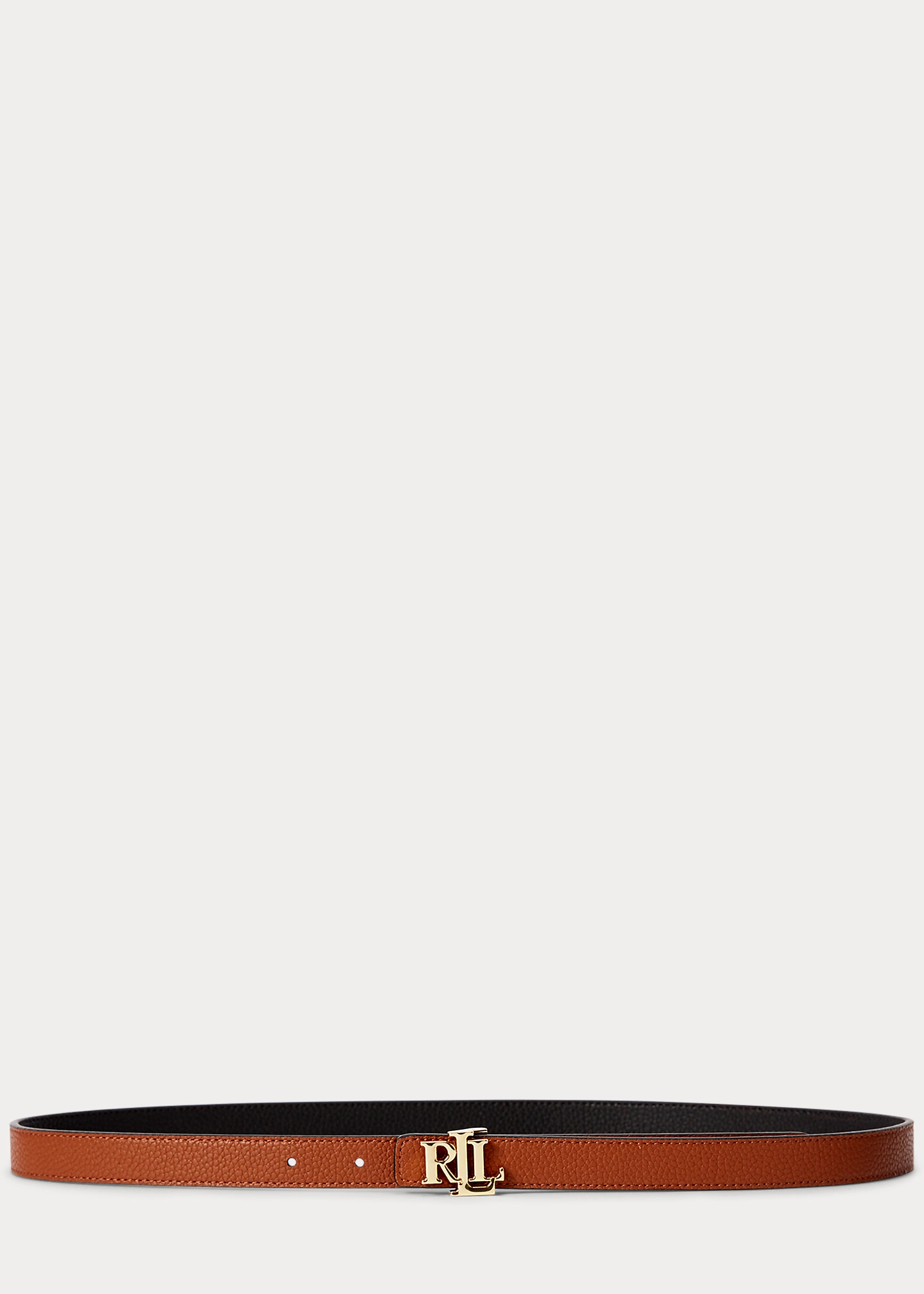 Logo Reversible Leather Belt