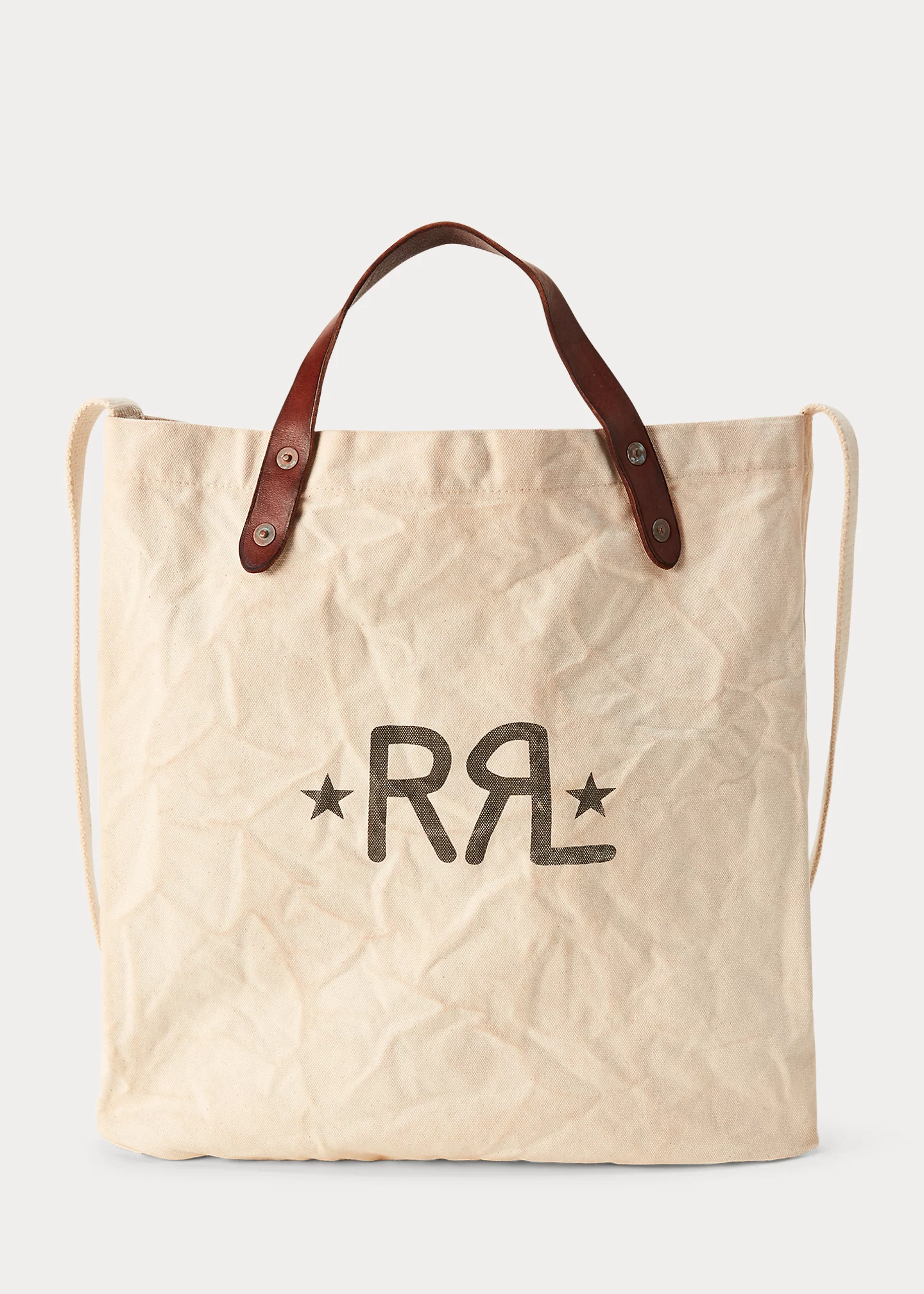 Logo Canvas Market Tote