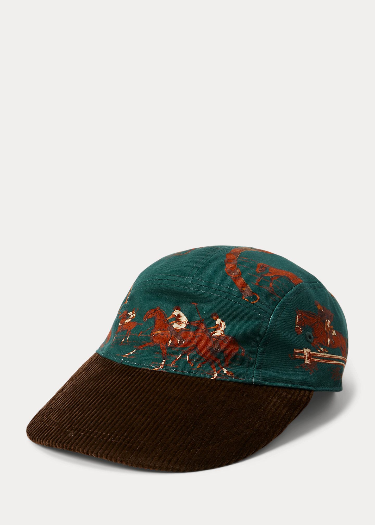Equestrian Twill Long-Bill Cap
