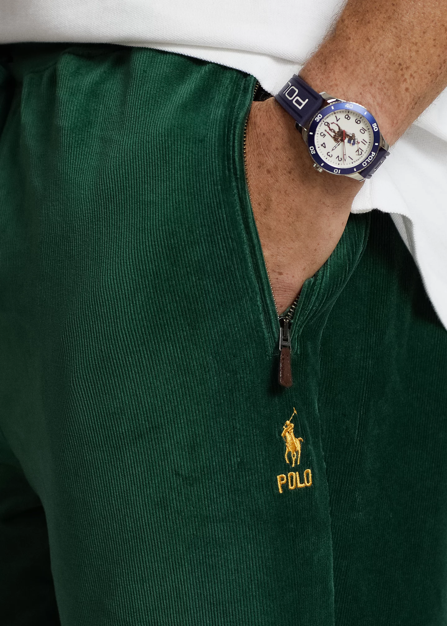 Knit Corduroy Jogger Pant