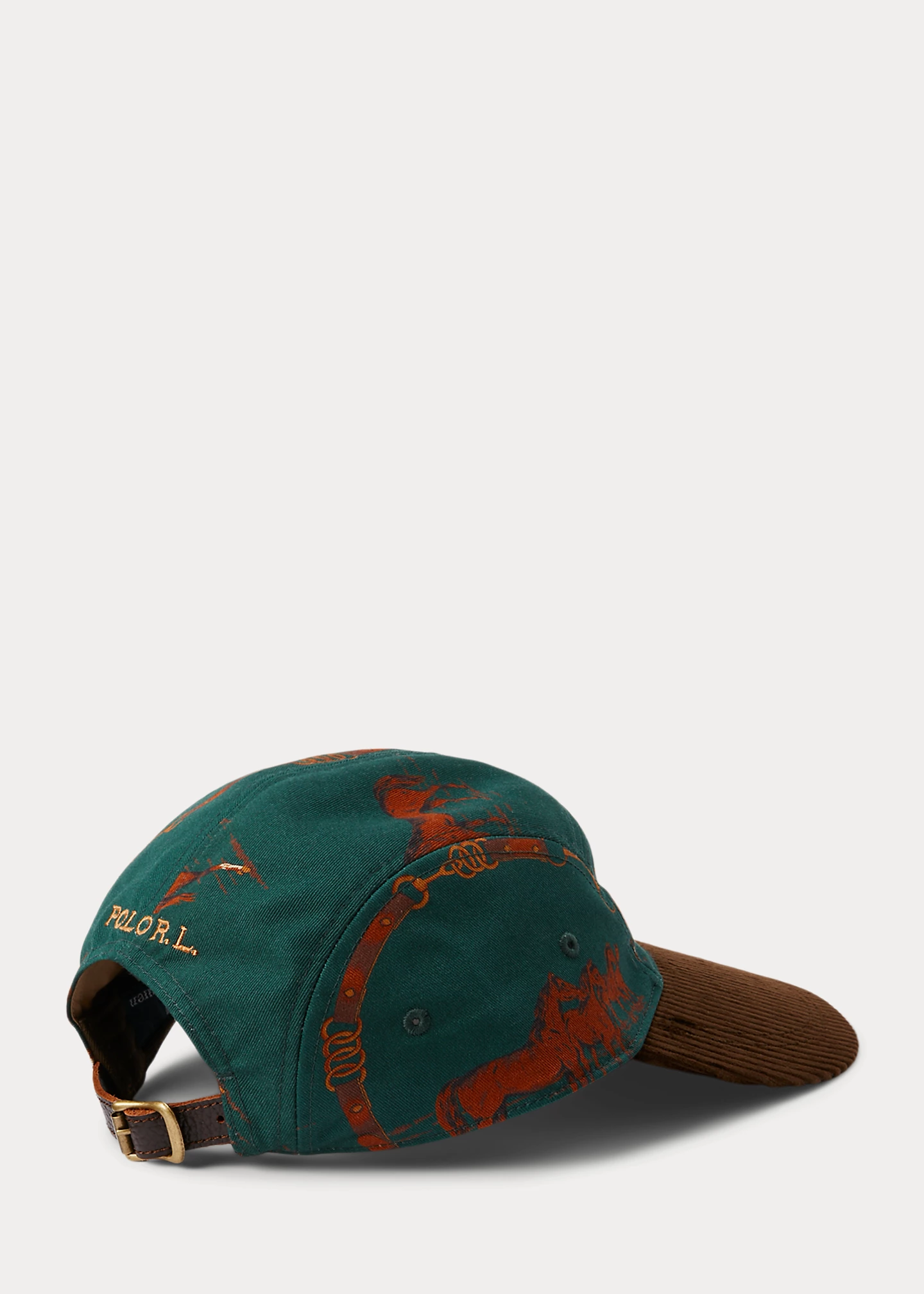 Equestrian Twill Long-Bill Cap
