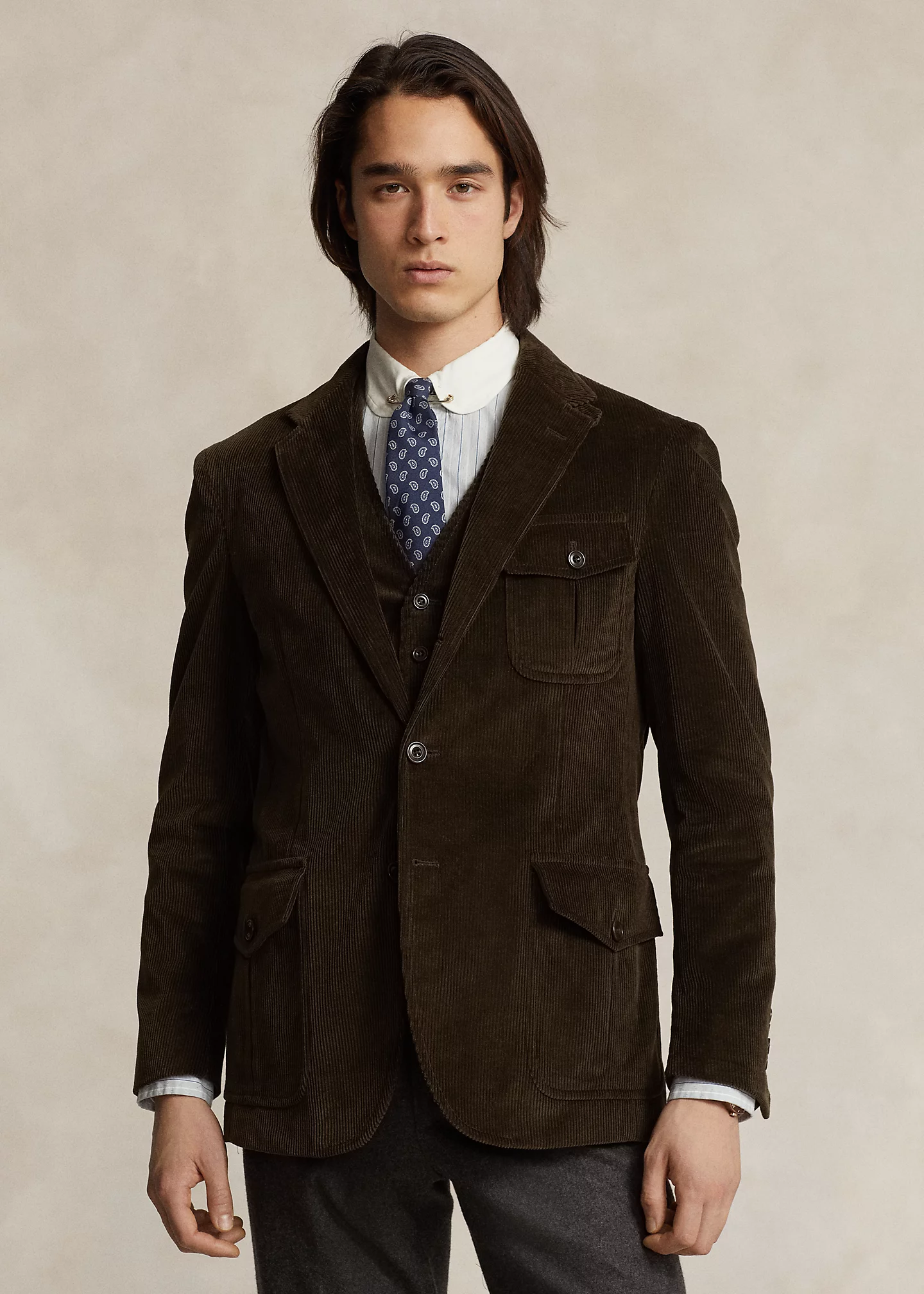 Polo Tailored Corduroy Suit Jacket