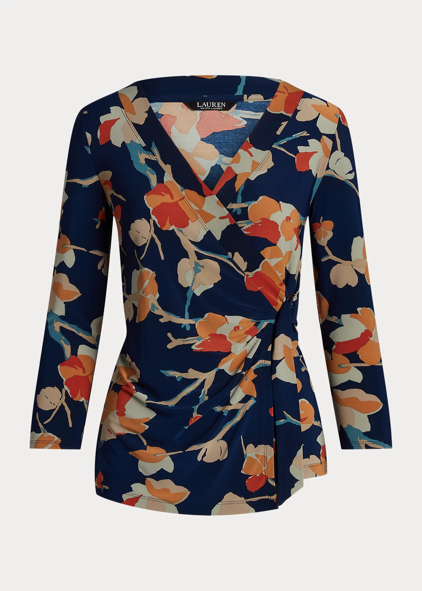 Floral Stretch Jersey Top