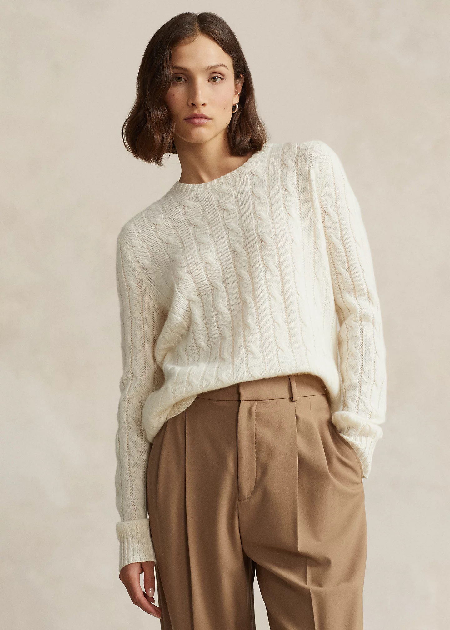 The Iconic Cable-Knit Cashmere Sweater