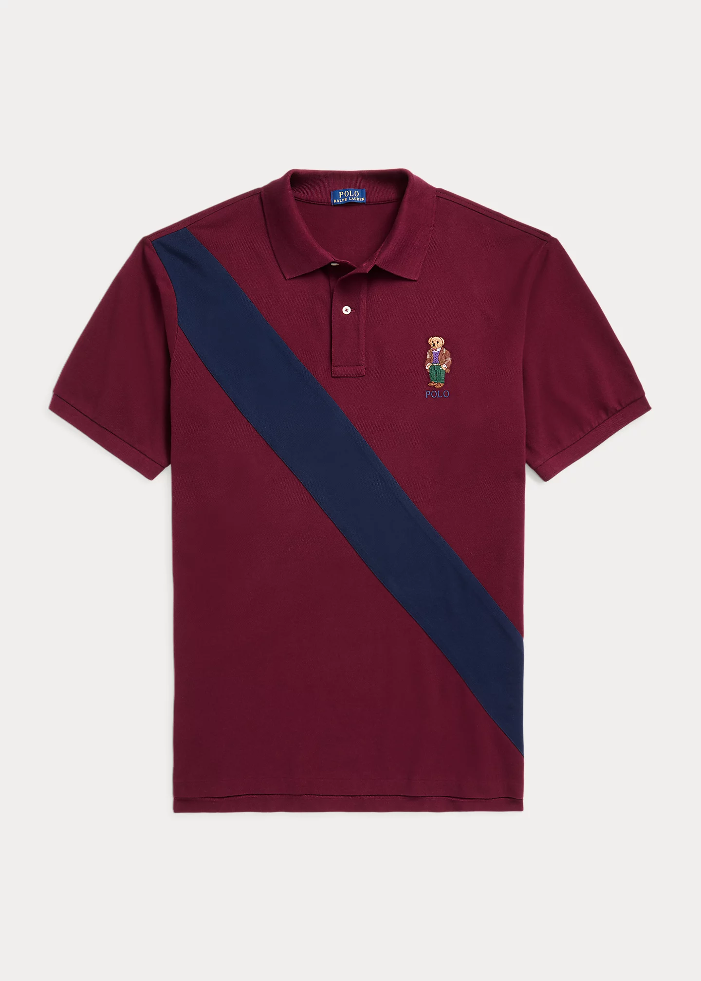 Polo Bear Mesh Polo Shirt