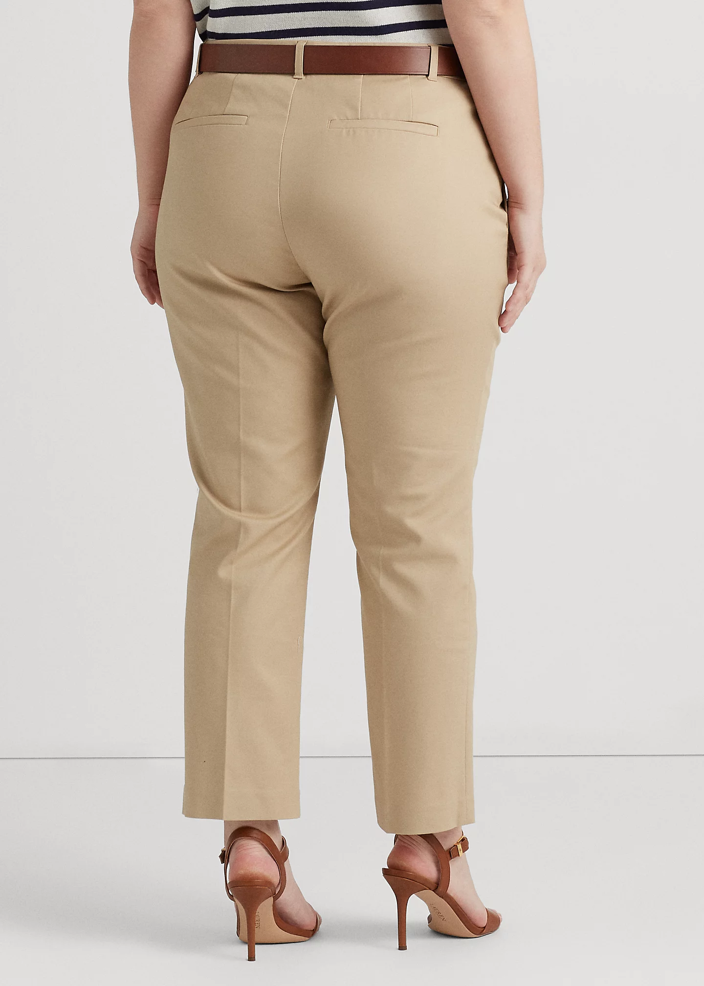 Double-Faced Stretch Cotton Pant