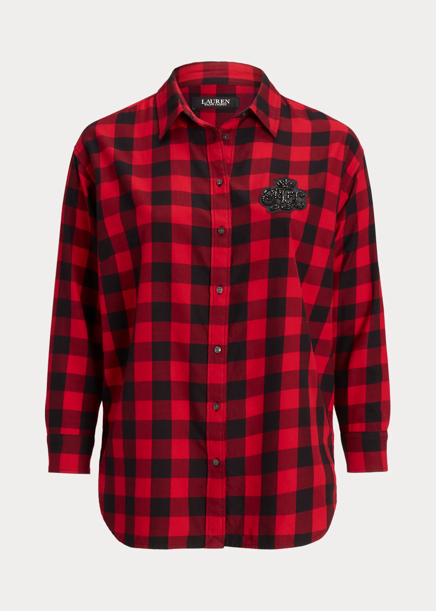 Buffalo Check Bullion Cotton Twill Shirt
