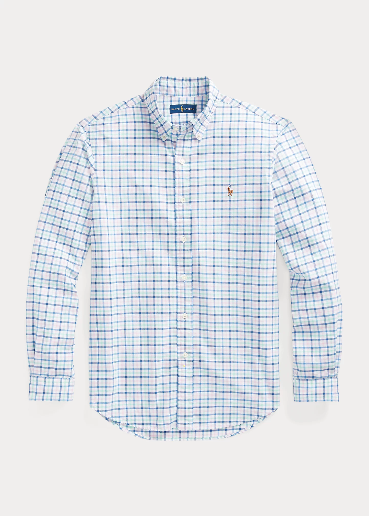 Classic Fit Gingham Oxford Shirt
