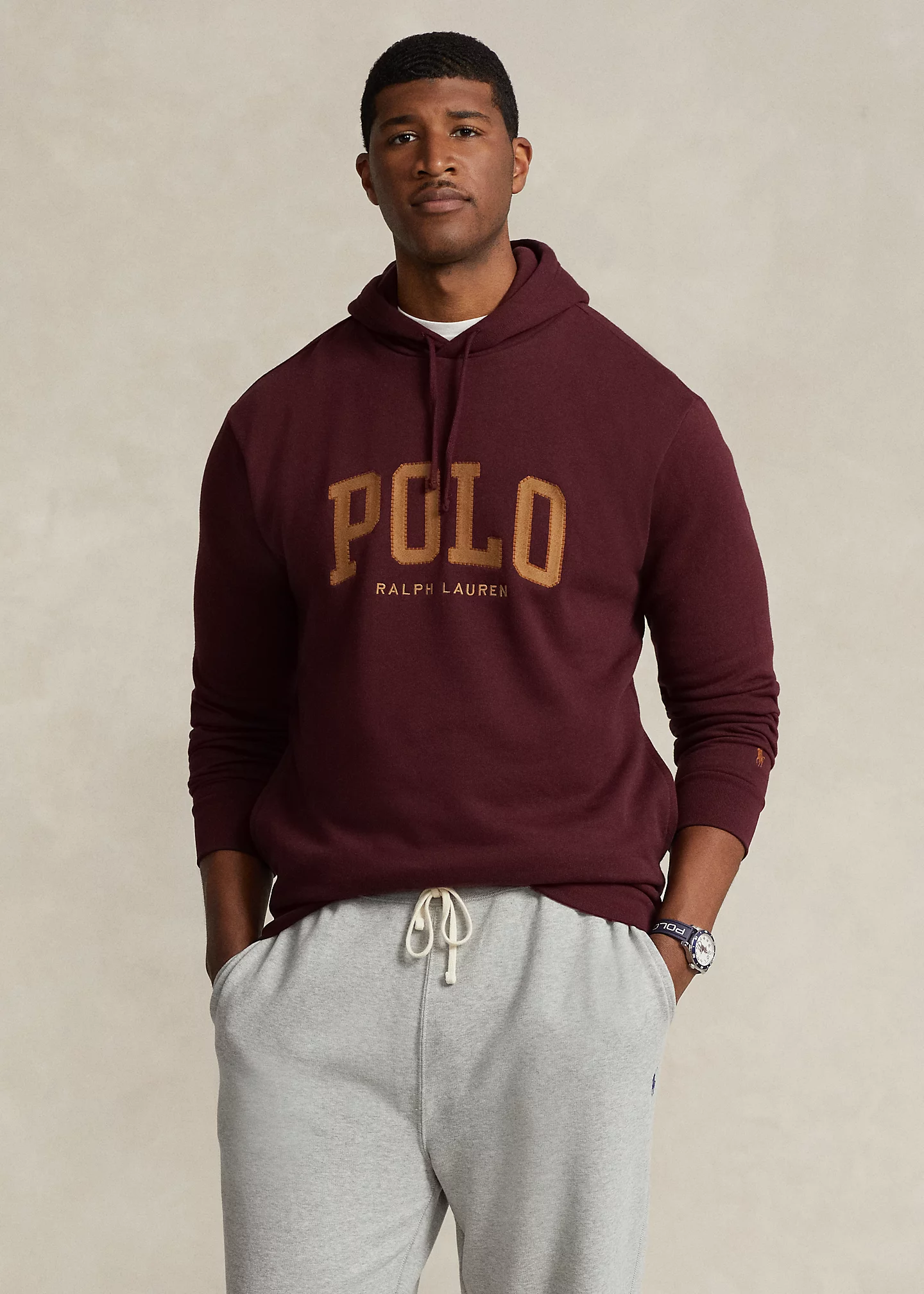 The RL Fleece Logo Hoodie