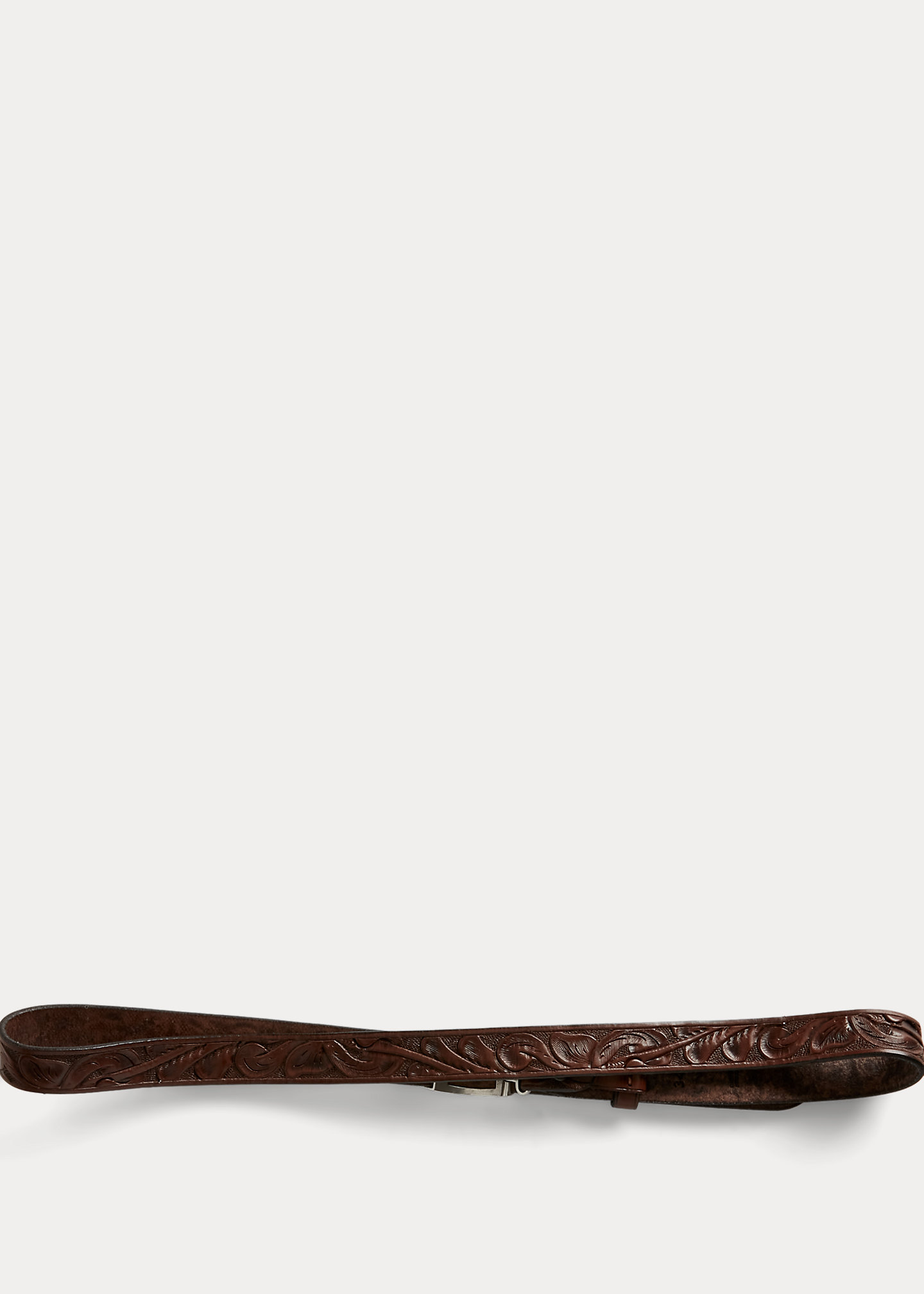 Hand-Tooled Leather Belt