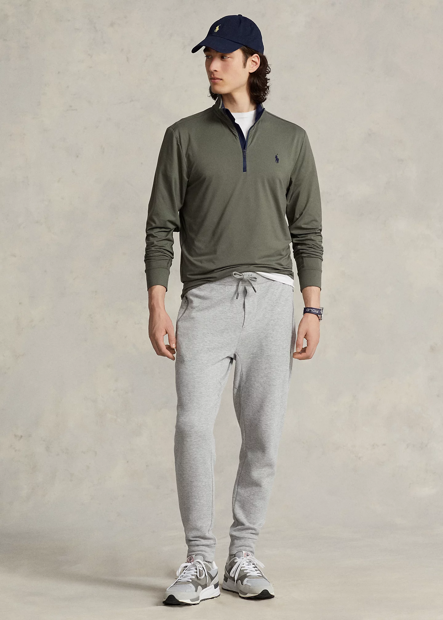 Performance Jersey Quarter-Zip Pullover