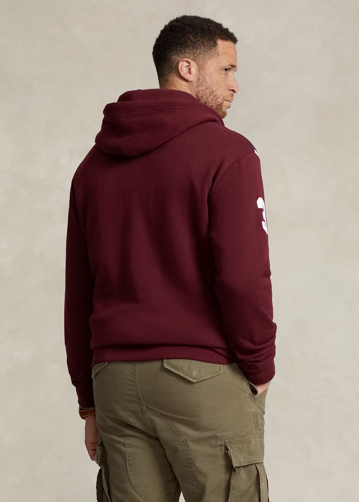 Big Pony Fleece Rugby Hoodie