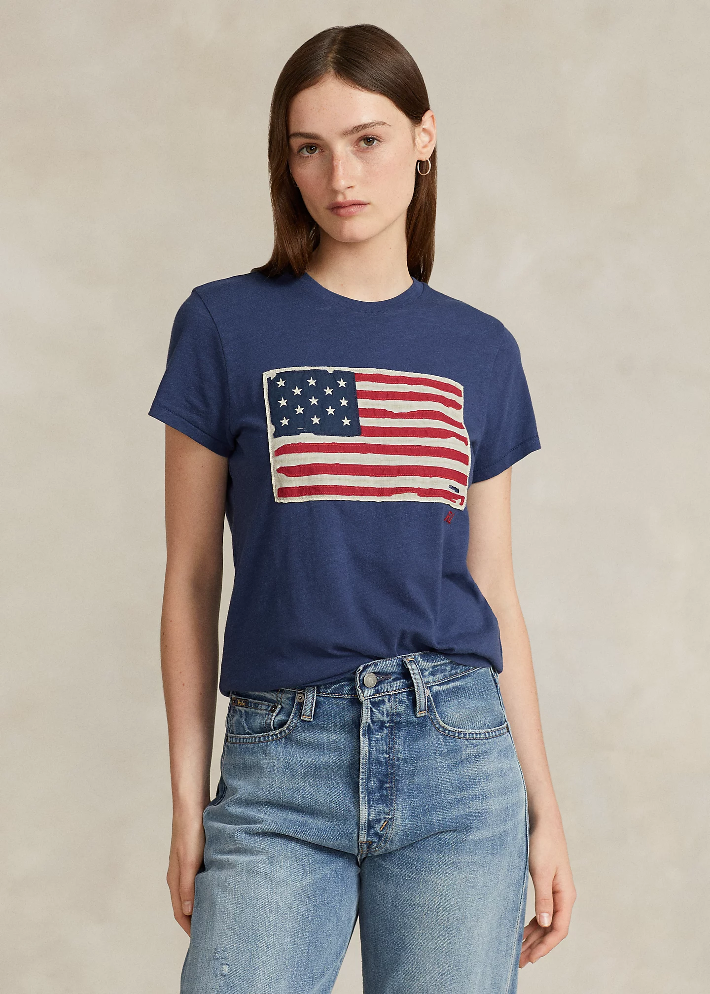 Flag Jersey Graphic T-Shirt