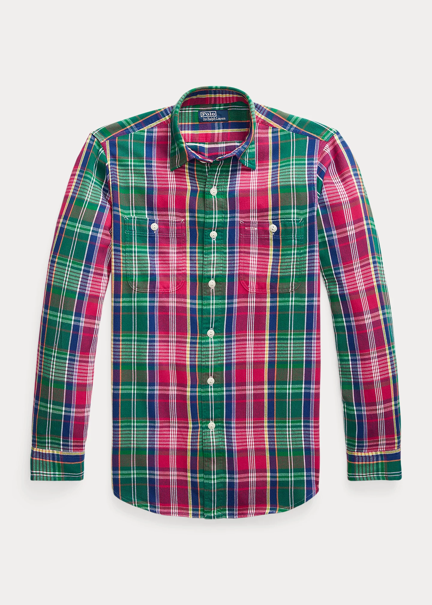 Classic Fit Plaid Flannel Workshirt