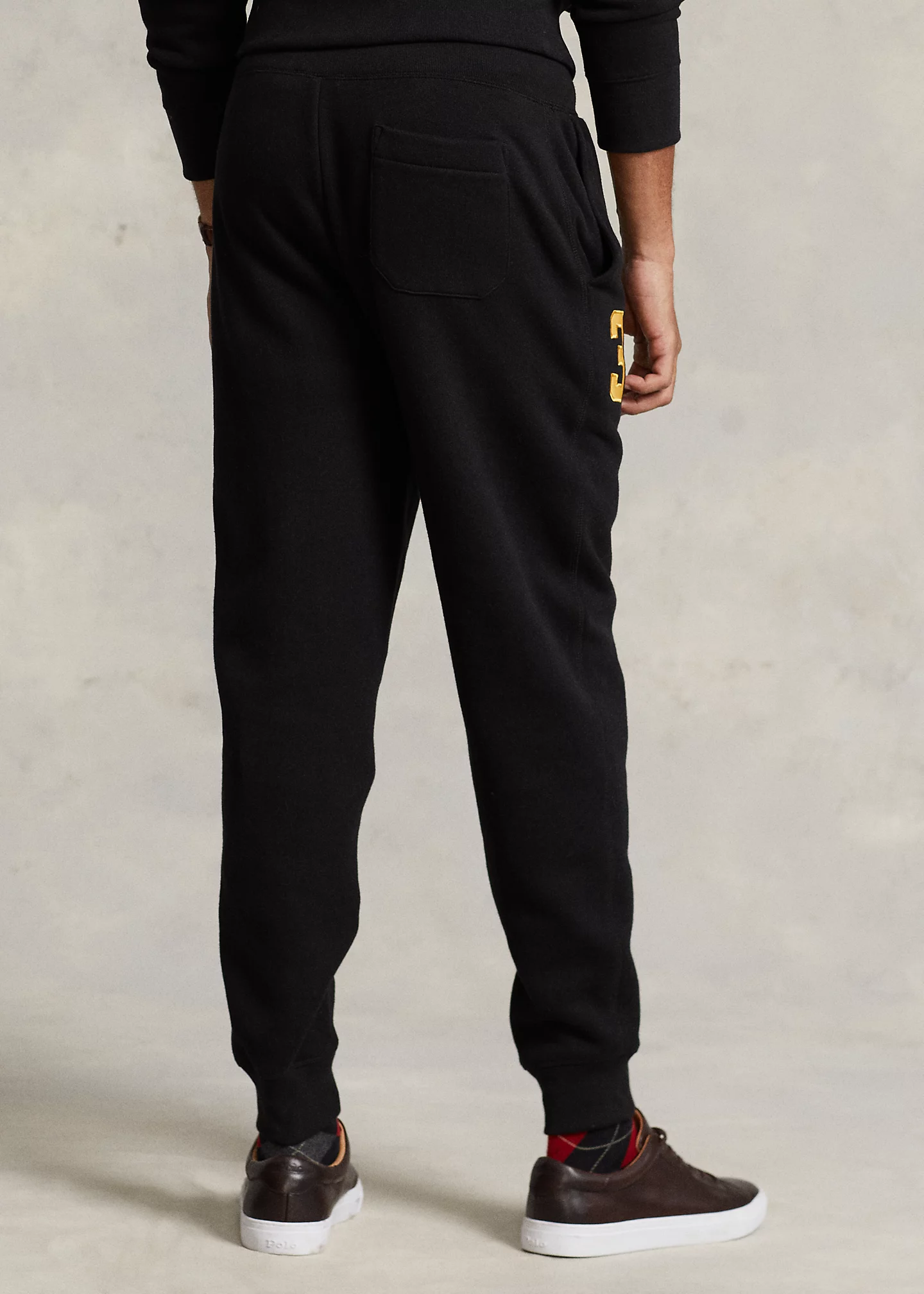 Triple-Pony Fleece Jogger Pant