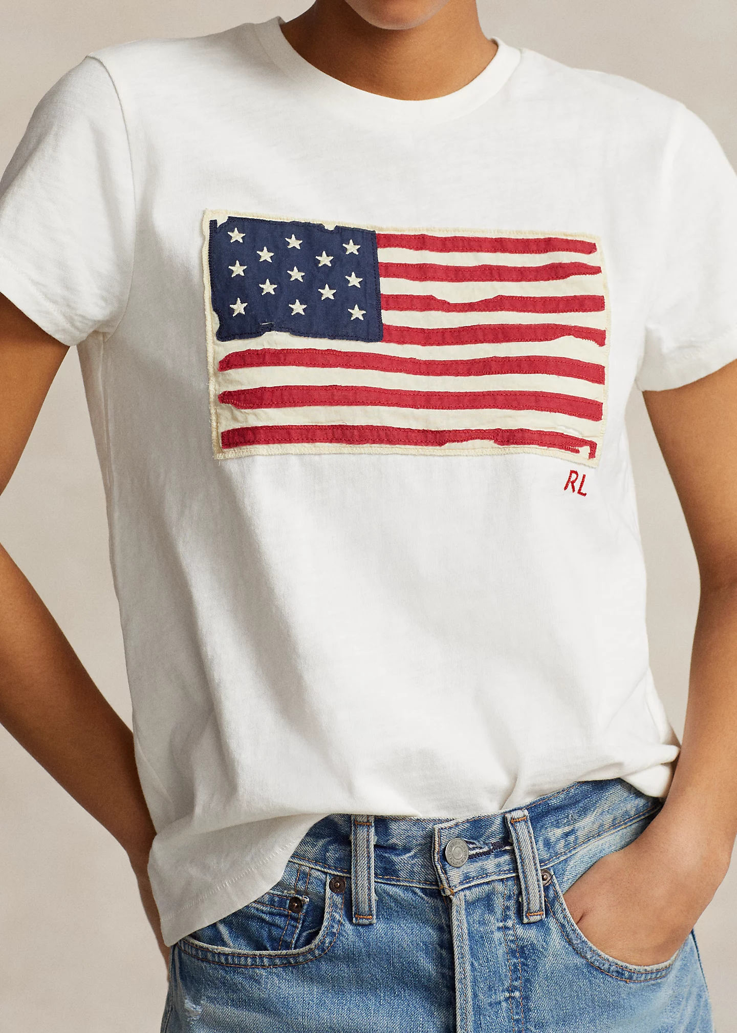 Flag Jersey Graphic T-Shirt
