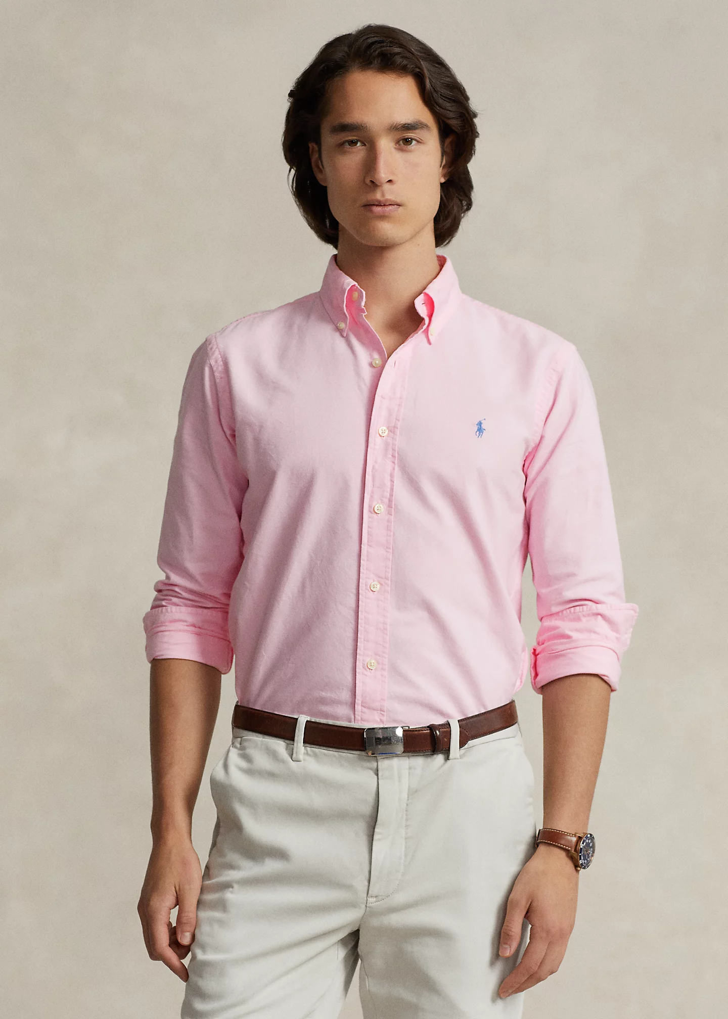 Garment-Dyed Oxford Shirt - All Fits