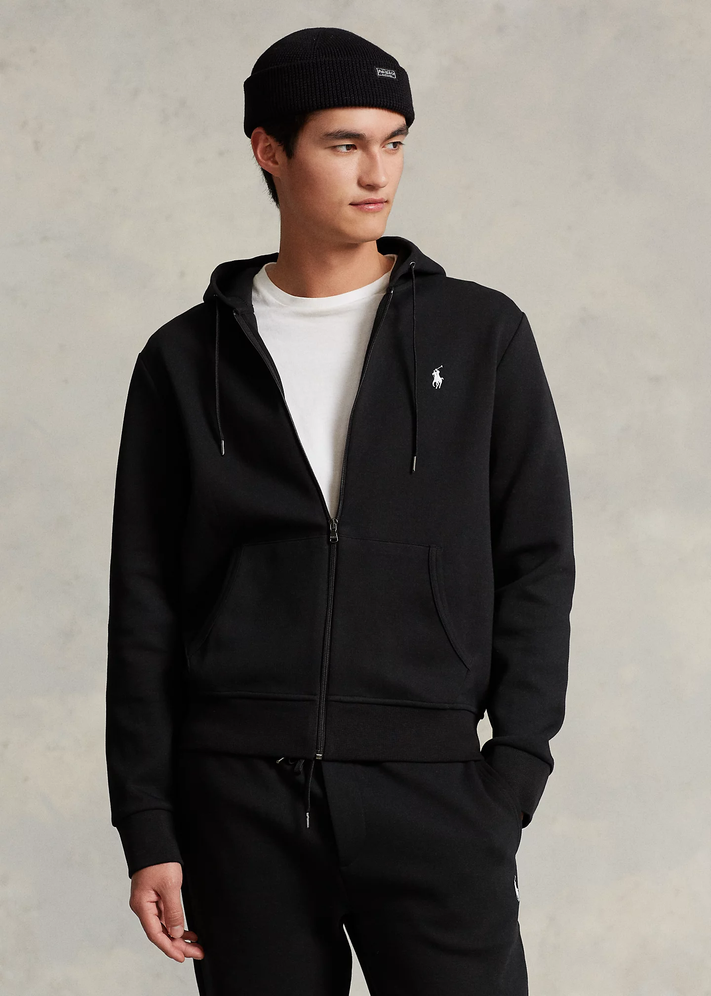 Double-Knit Full-Zip Hoodie