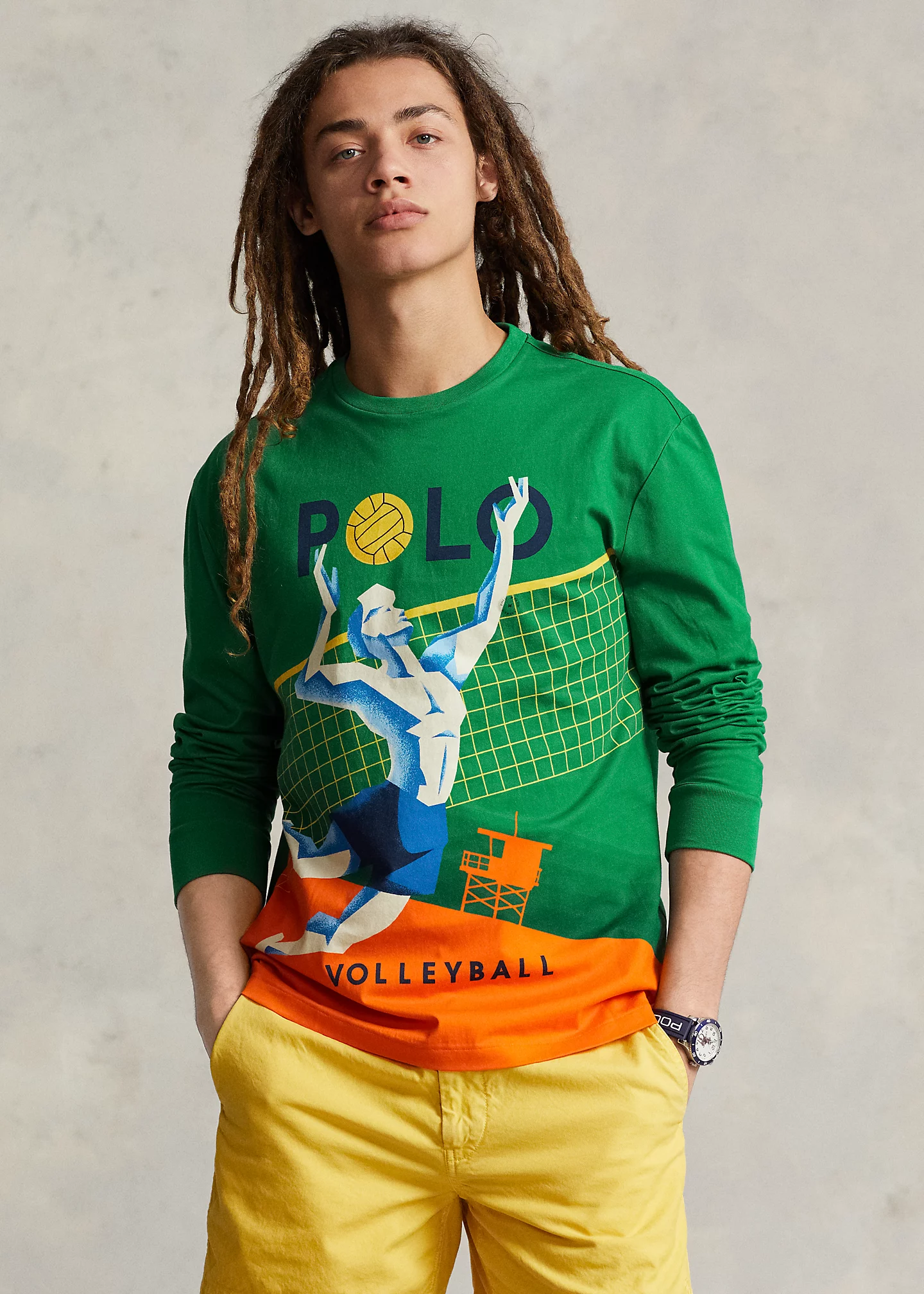 Classic Fit Jersey Graphic T-Shirt