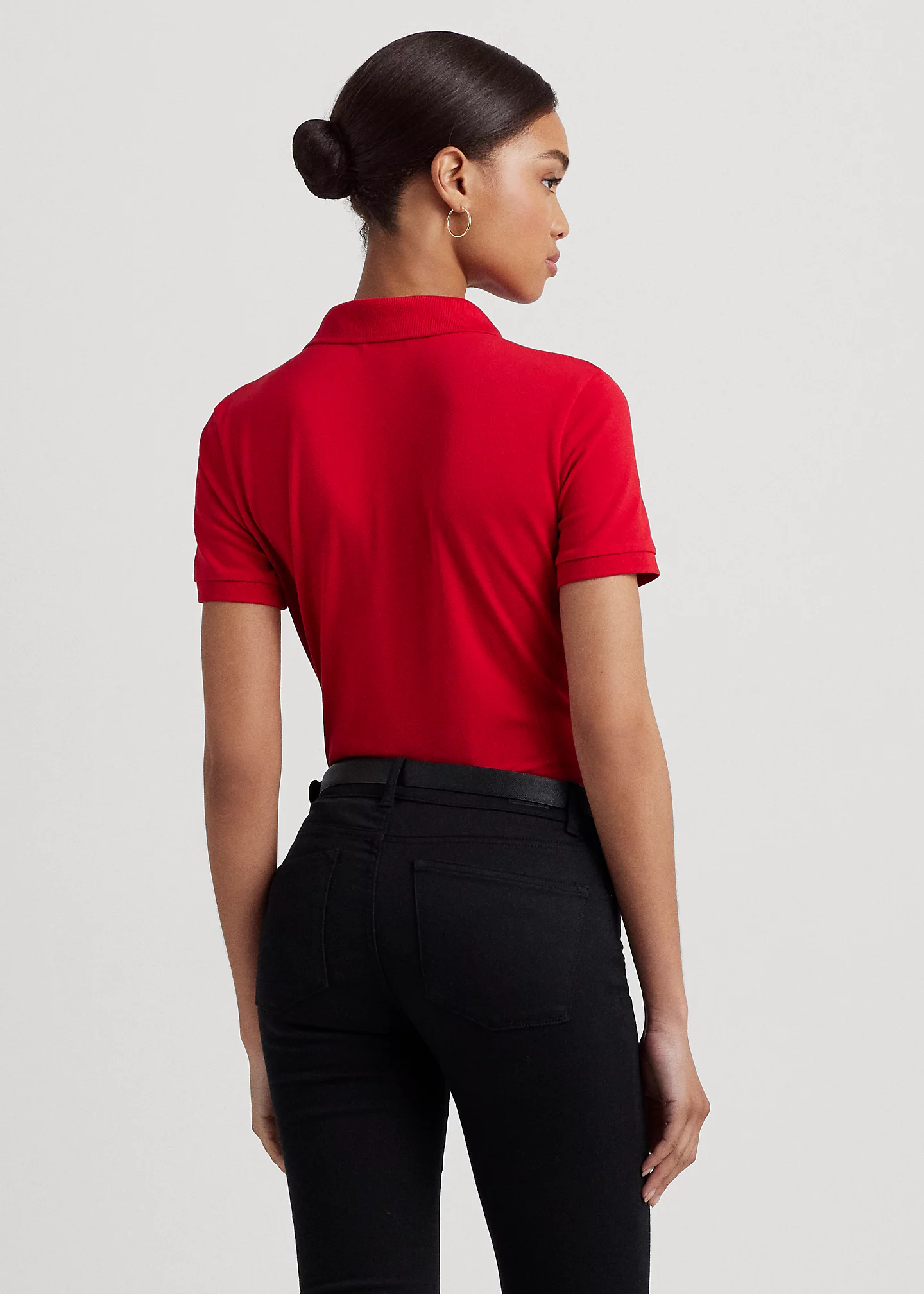 Beaded-Crest Piqué Polo Shirt