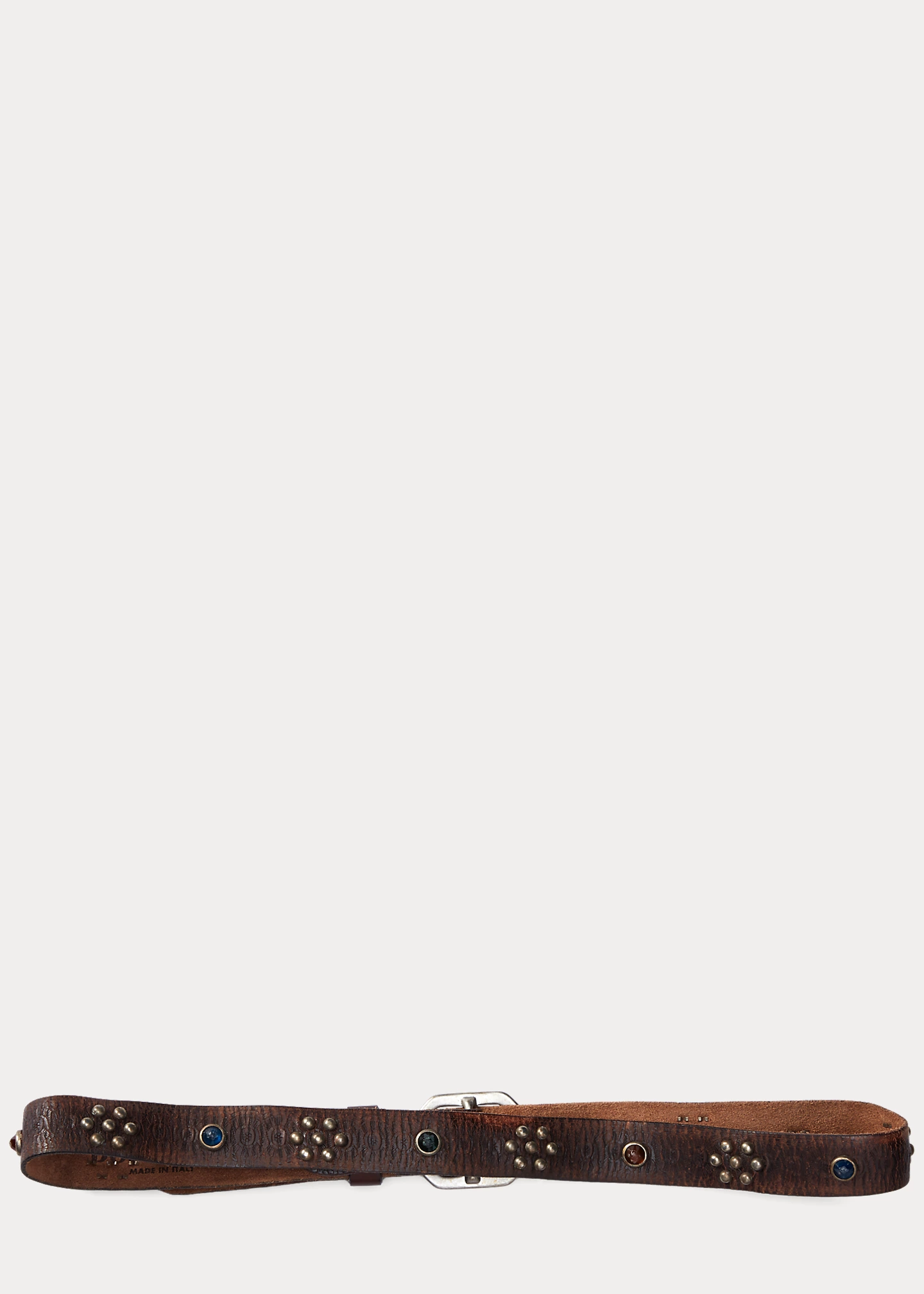 Studded Leather Belt