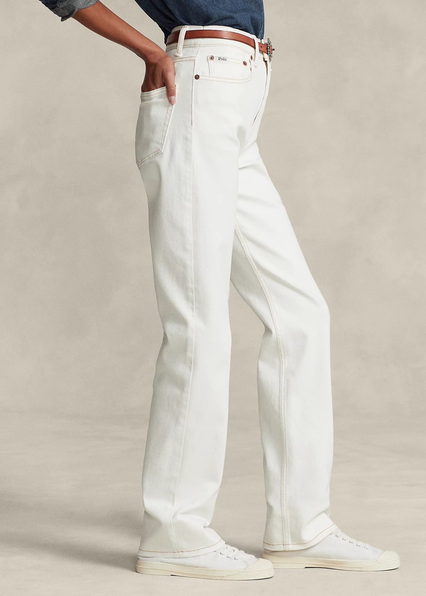 High-Rise Straight Fit Jean