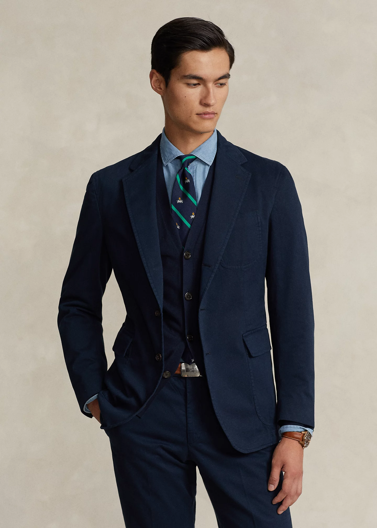 Polo Soft Tailored Chino Suit Jacket
