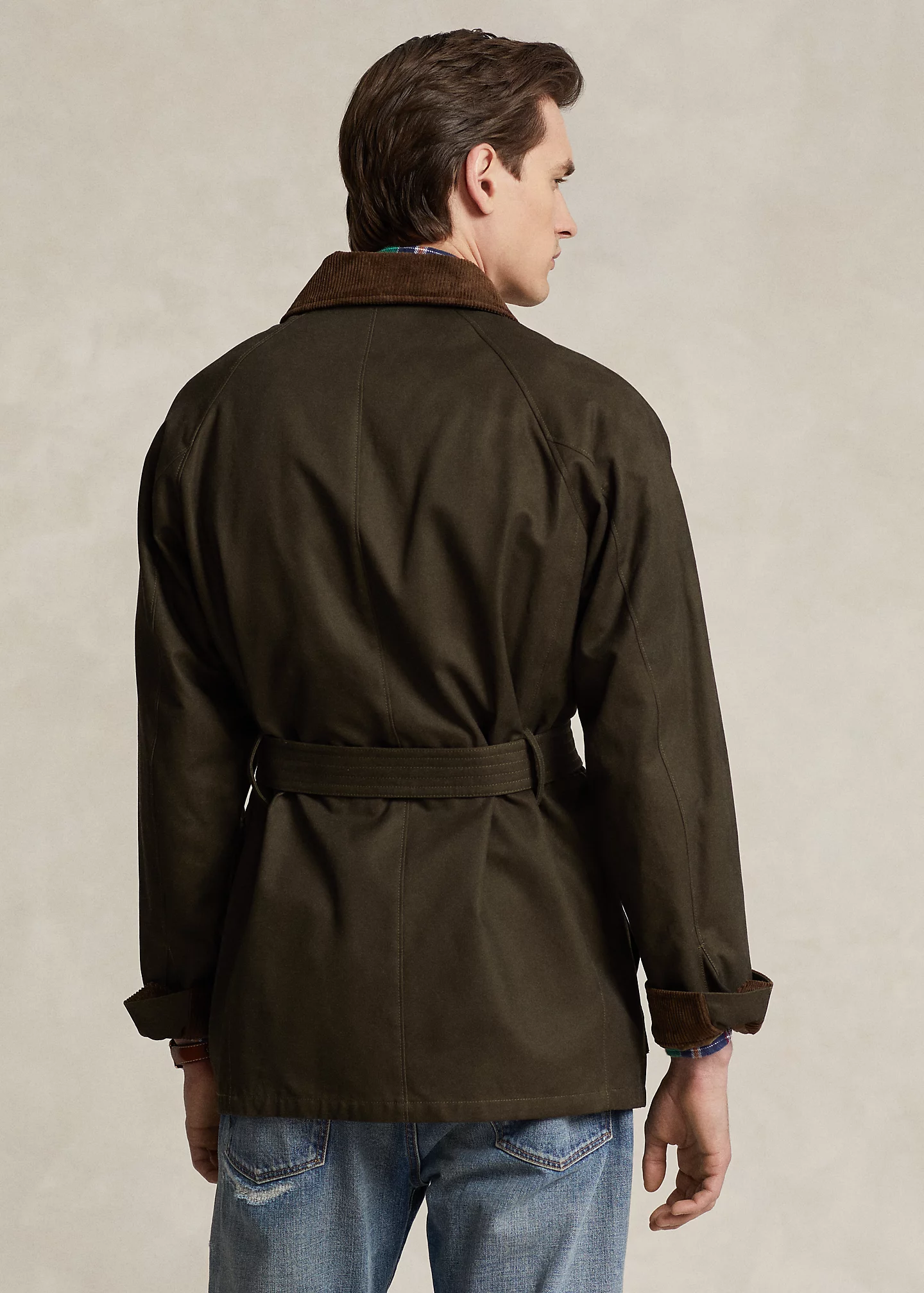 Sateen Belted Jacket