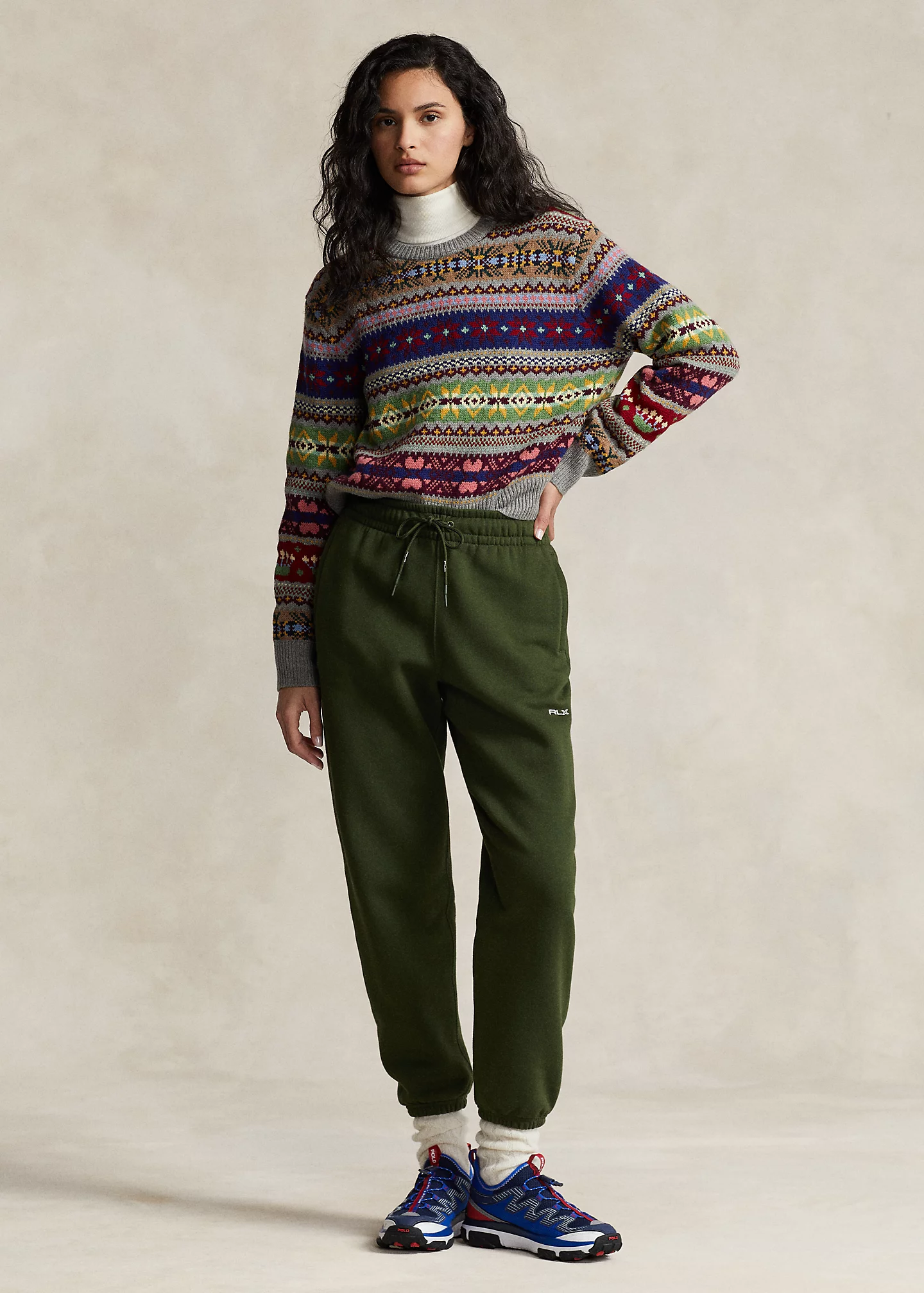 Fair Isle Wool-Blend Crewneck Sweater