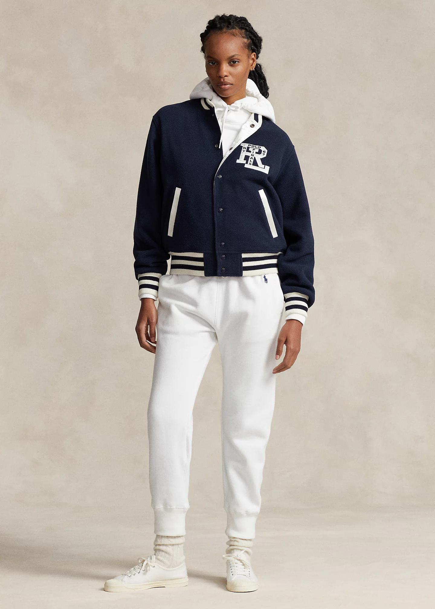 RL-Logo Reversible Bomber Jacket