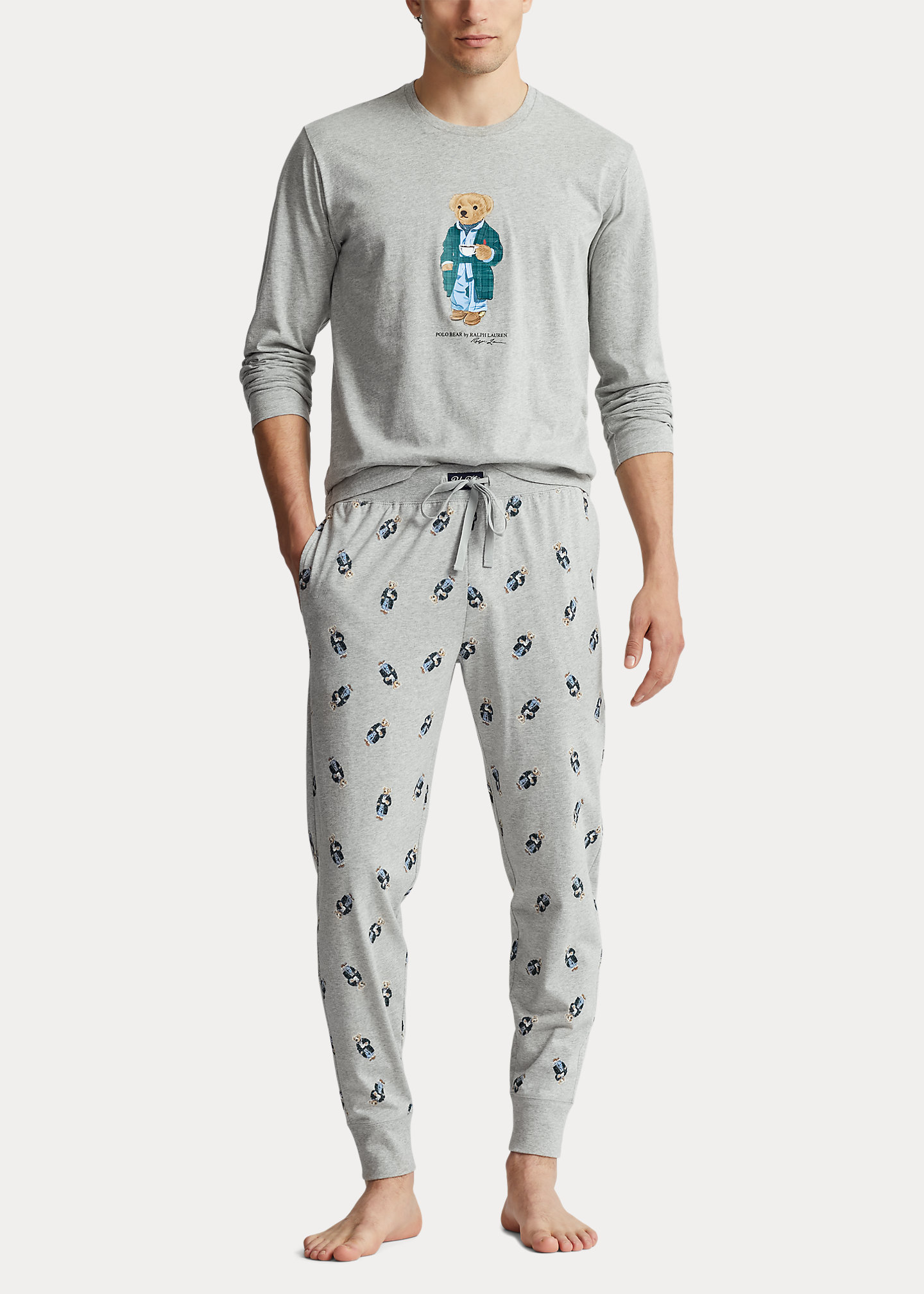 Polo Bear Jersey Sleep Set