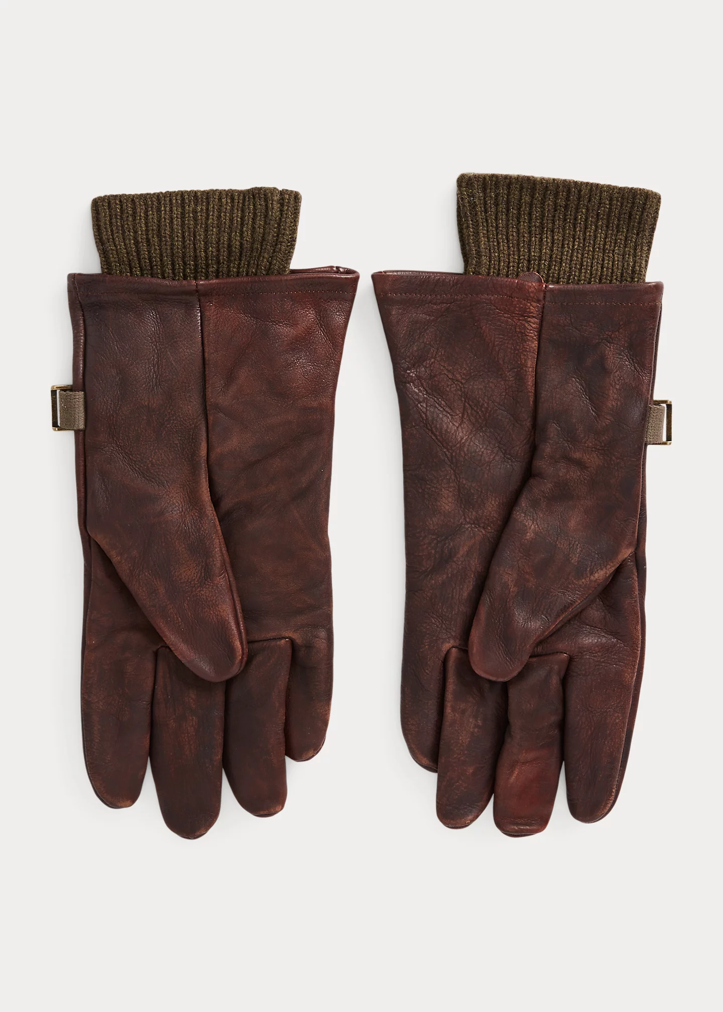 2-in-1 Leather & Wool Gloves