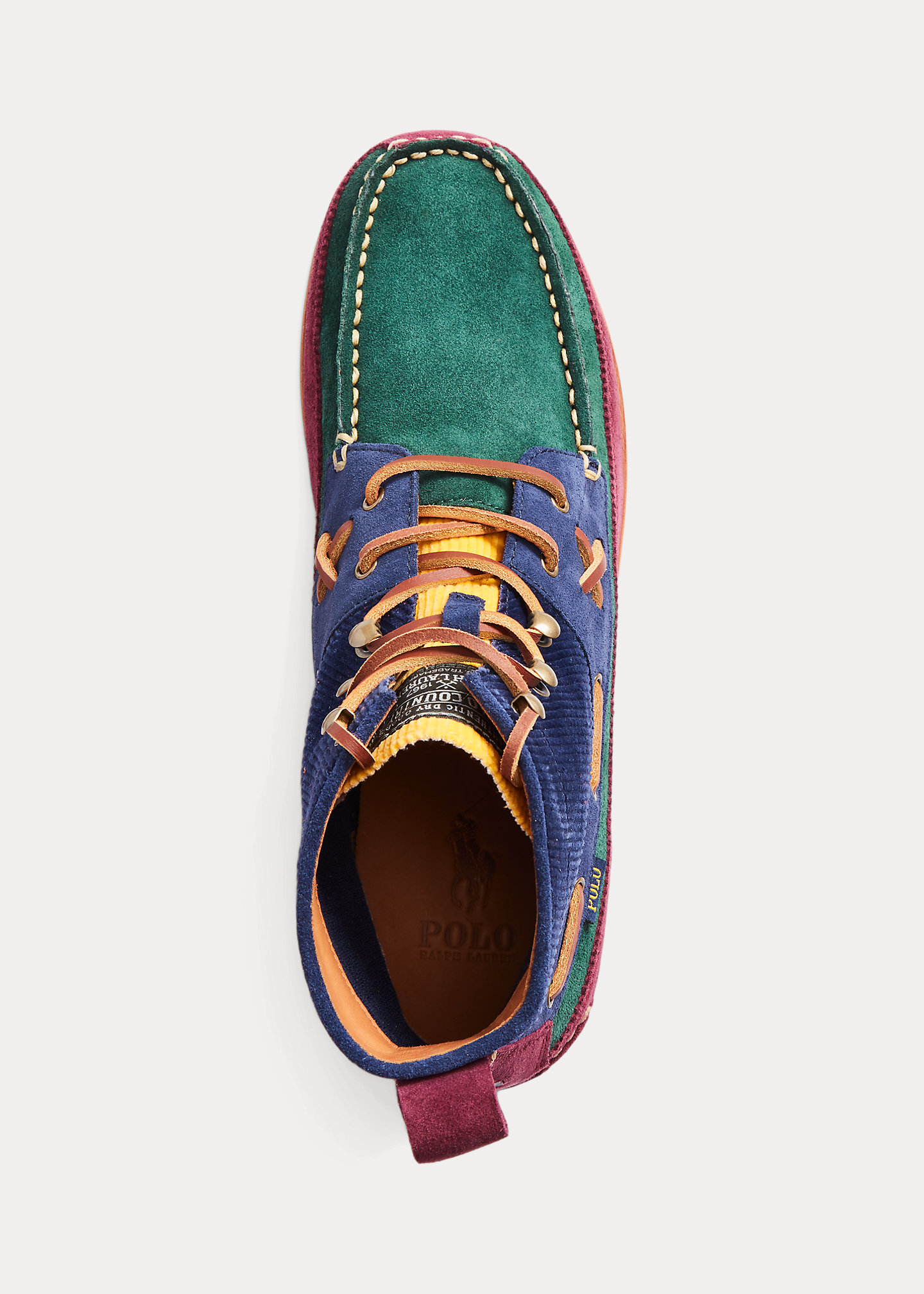 Ranger Mid Suede & Corduroy Boot