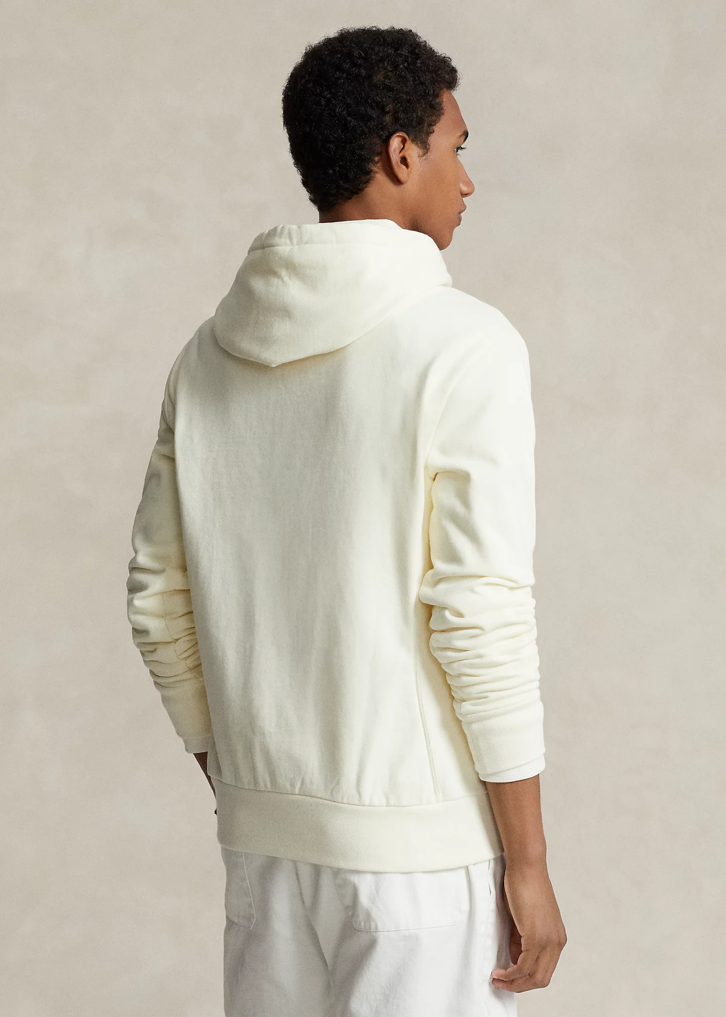 Appliqu��d Fleece Hoodie