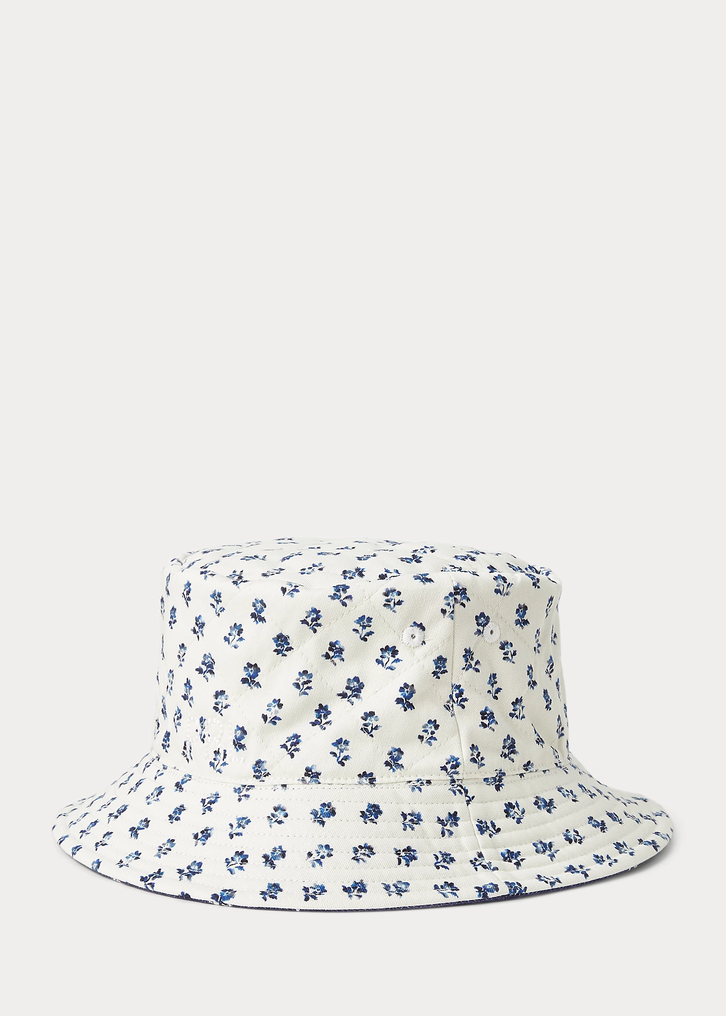 Reversible Floral Cotton Bucket Hat