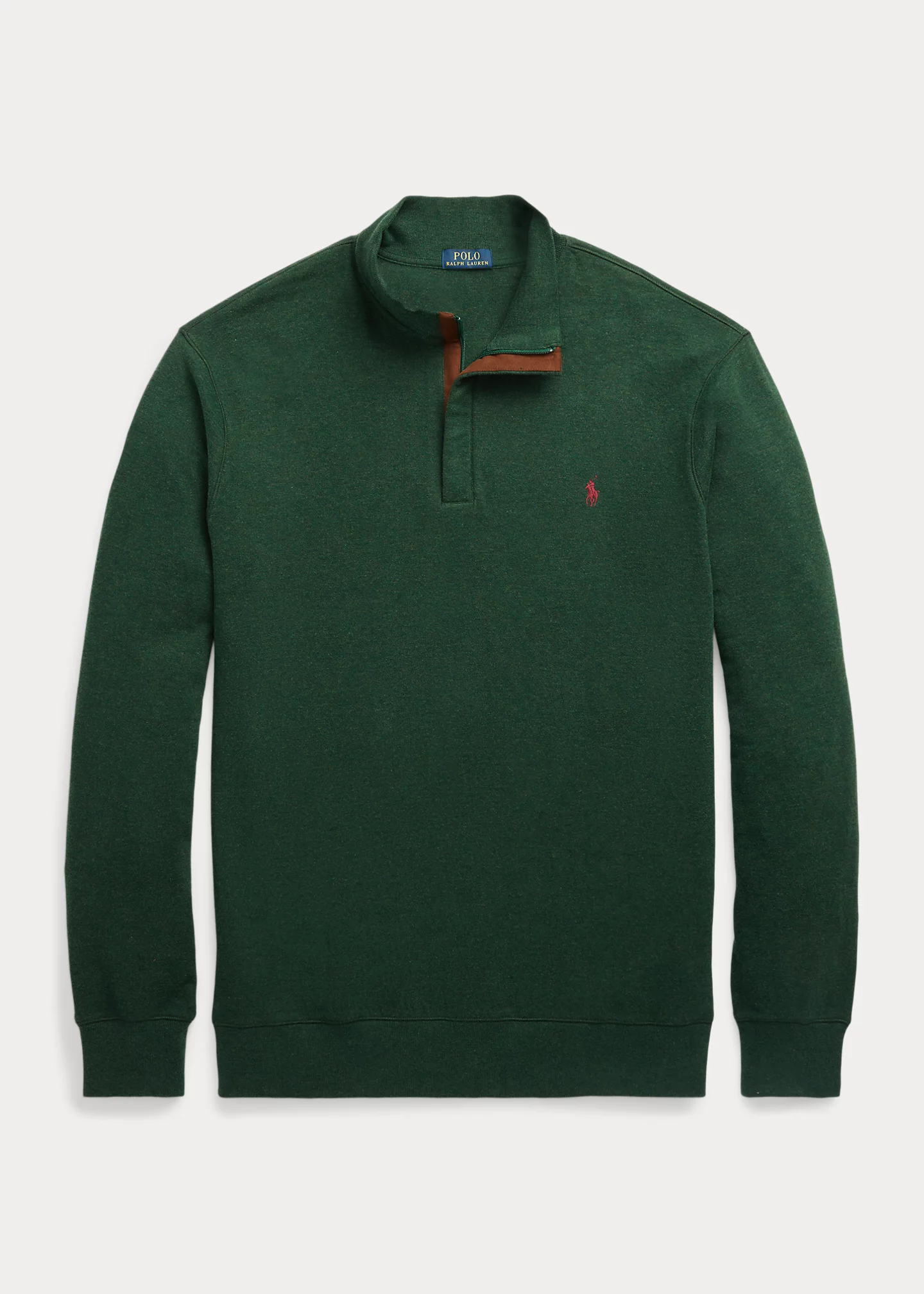 Luxury Jersey Quarter-Zip Pullover