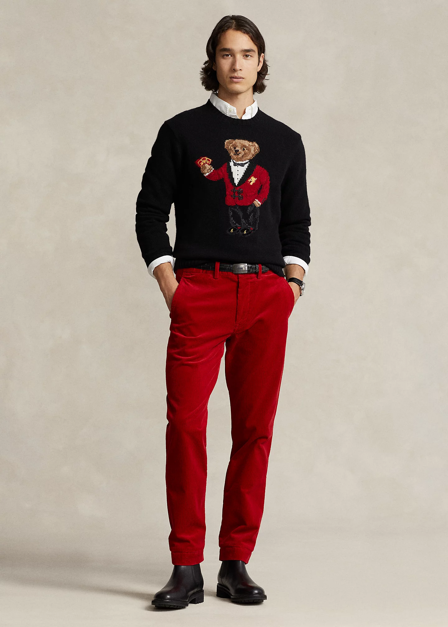 Lunar New Year Polo Bear Sweater