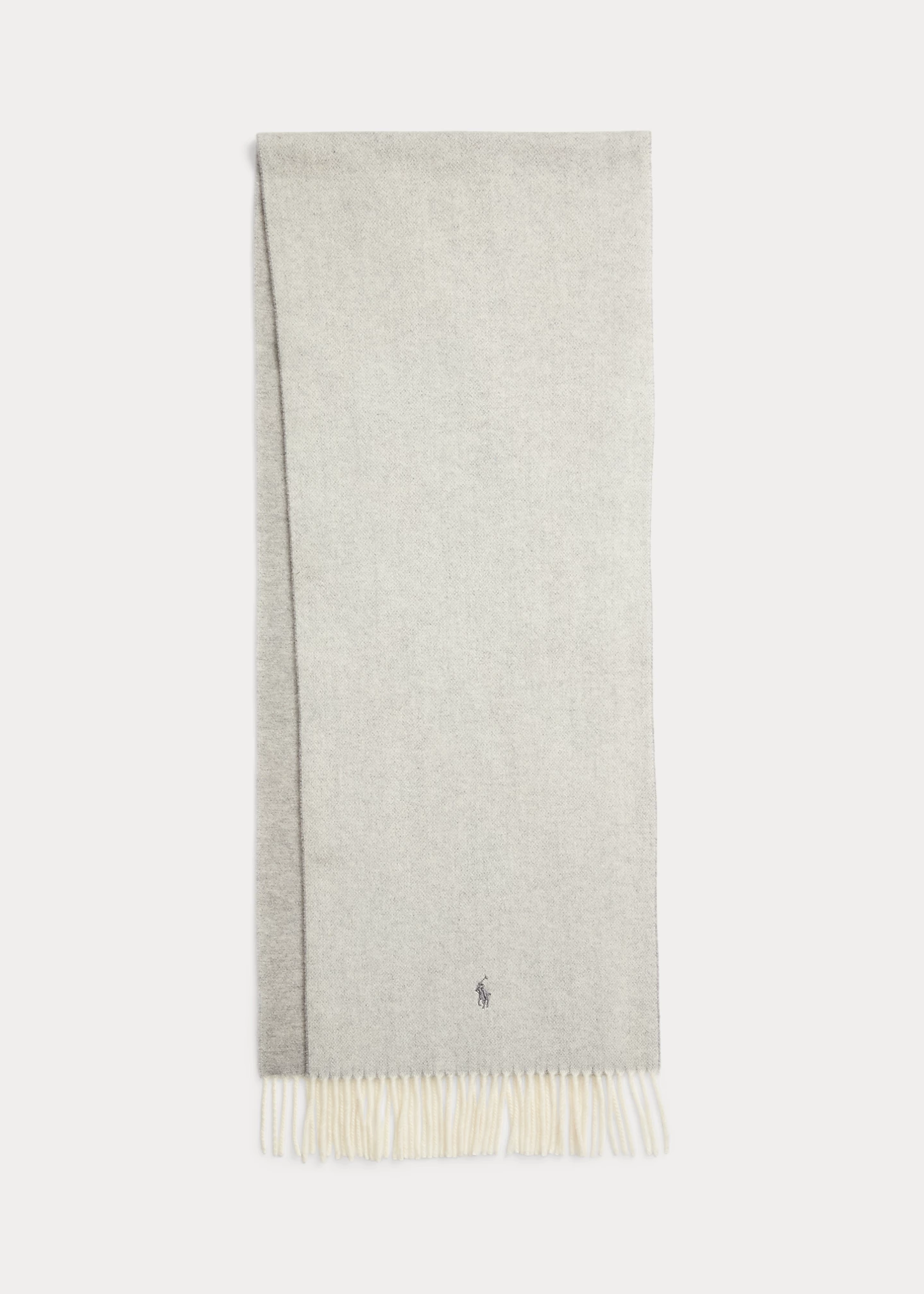 Fringe-Trim Wool-Cashmere Scarf