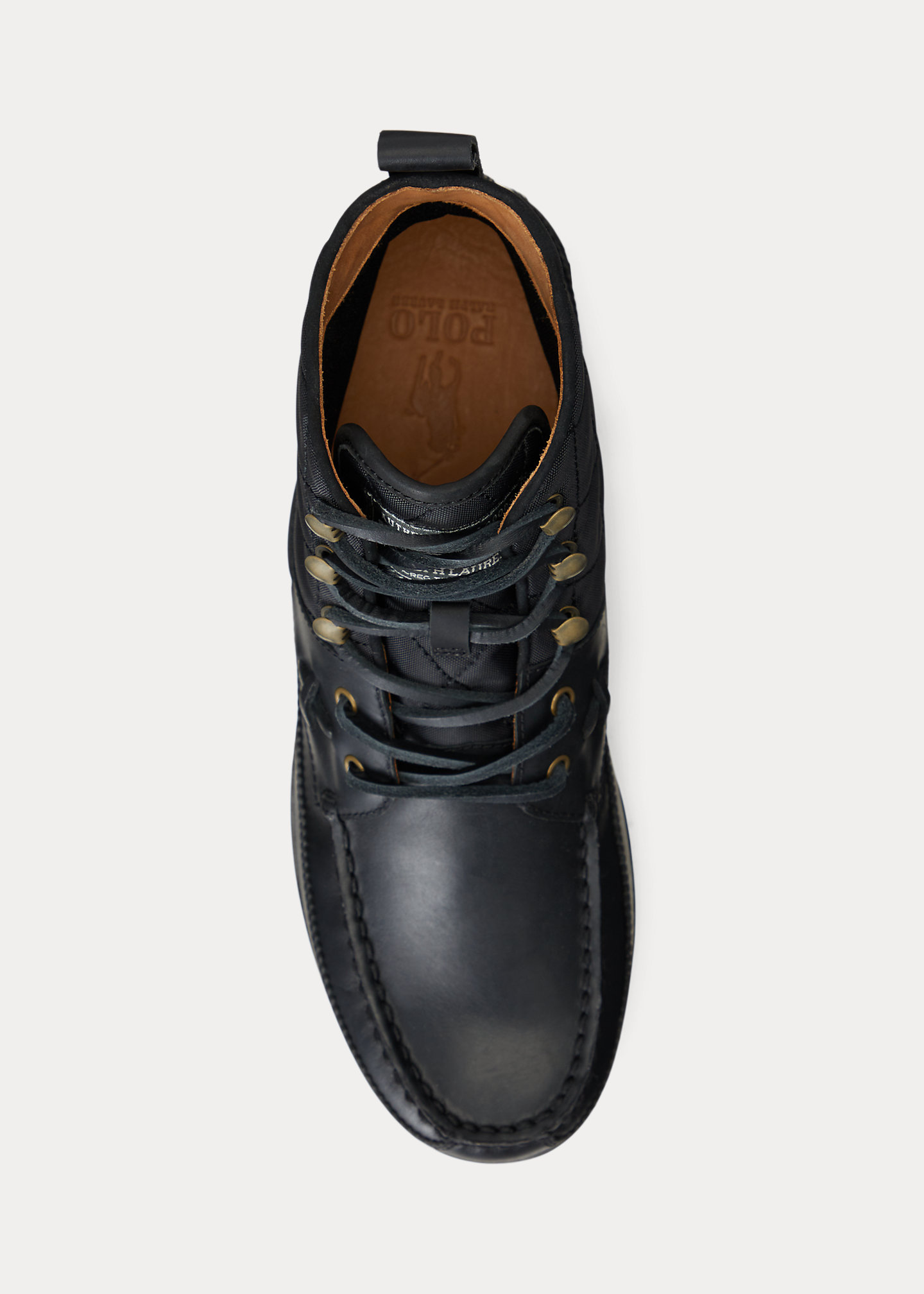 Ranger Mid Leather & Quilted Canvas Boot